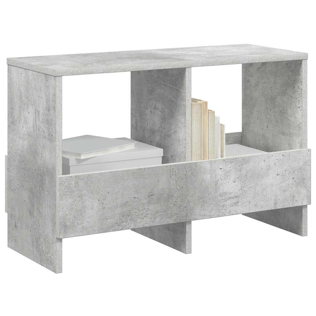 Polica za časopise Betonski sivi 68,5 x 30 x 45 cm
