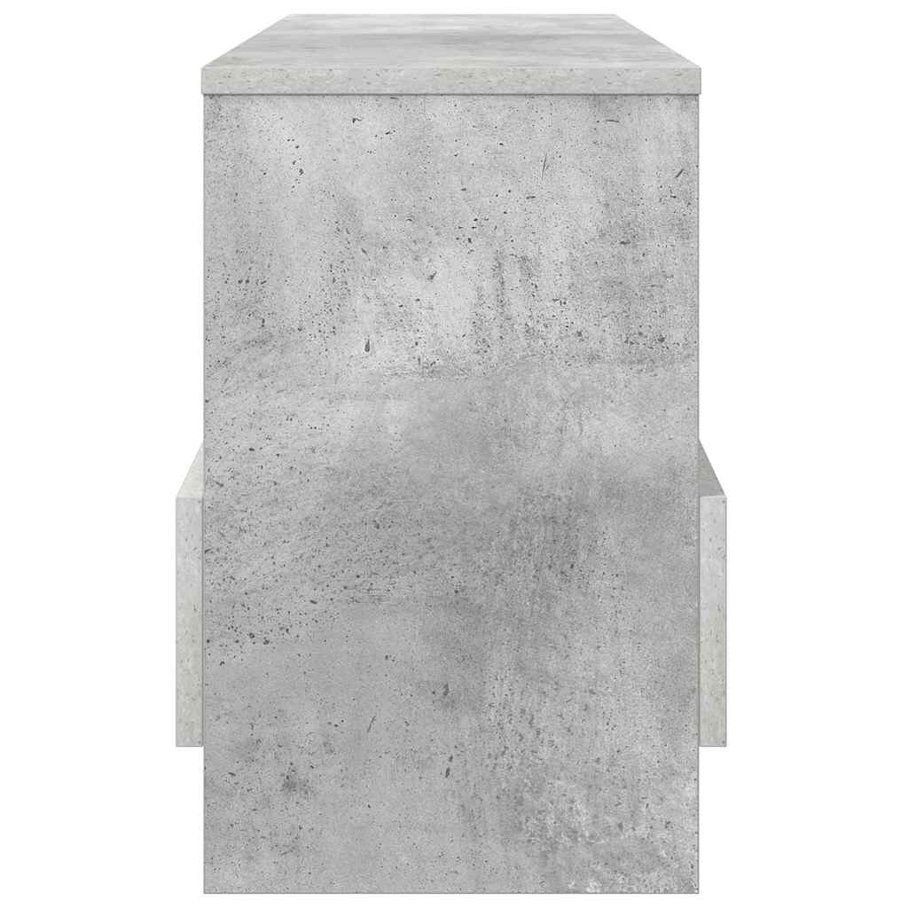 Polica za časopise Betonski sivi 68,5 x 30 x 45 cm