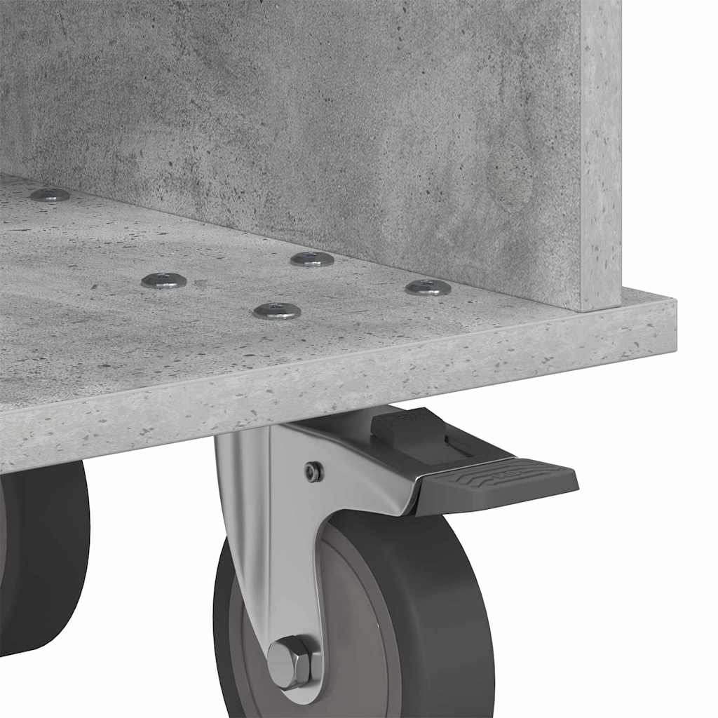 TV stalak Betonski sivi 68,5 x 35 x 35 cm Konstruirano drvo