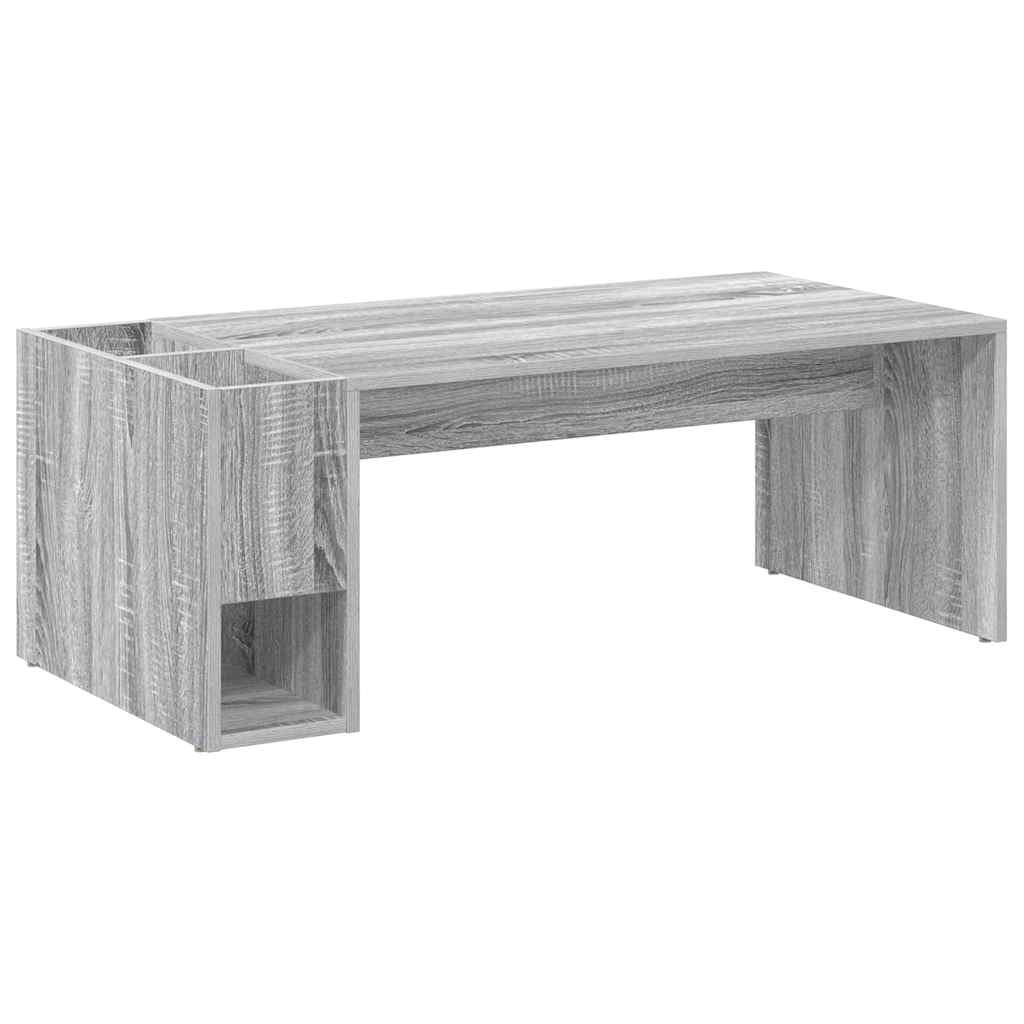 Kava Stol Siva Sonoma 101,5 x 50 x 37 cm Konstruirano drvo