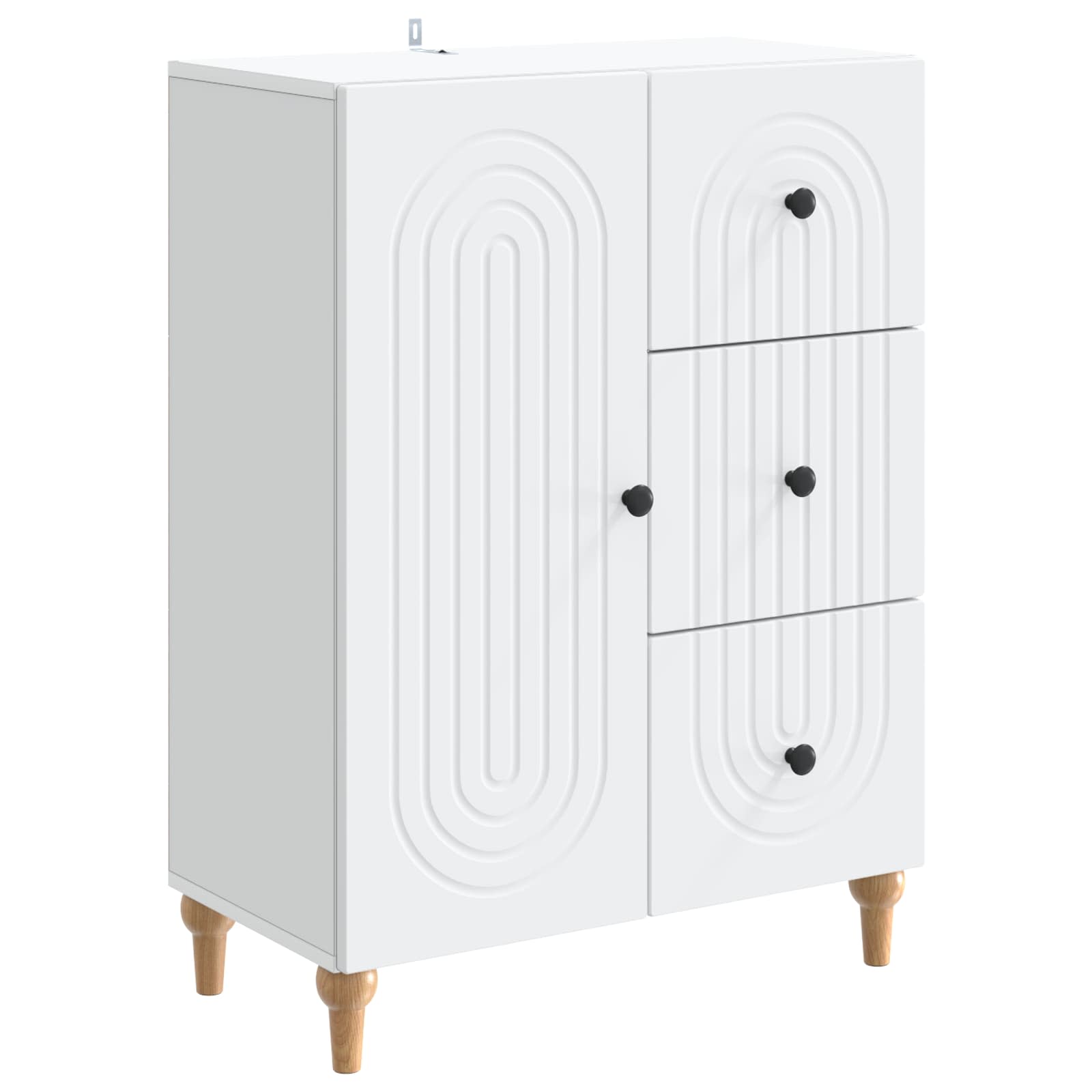 Kreveta s ladicama Bijela 66 x 34,5 x 90 cm Konstruirano drvo