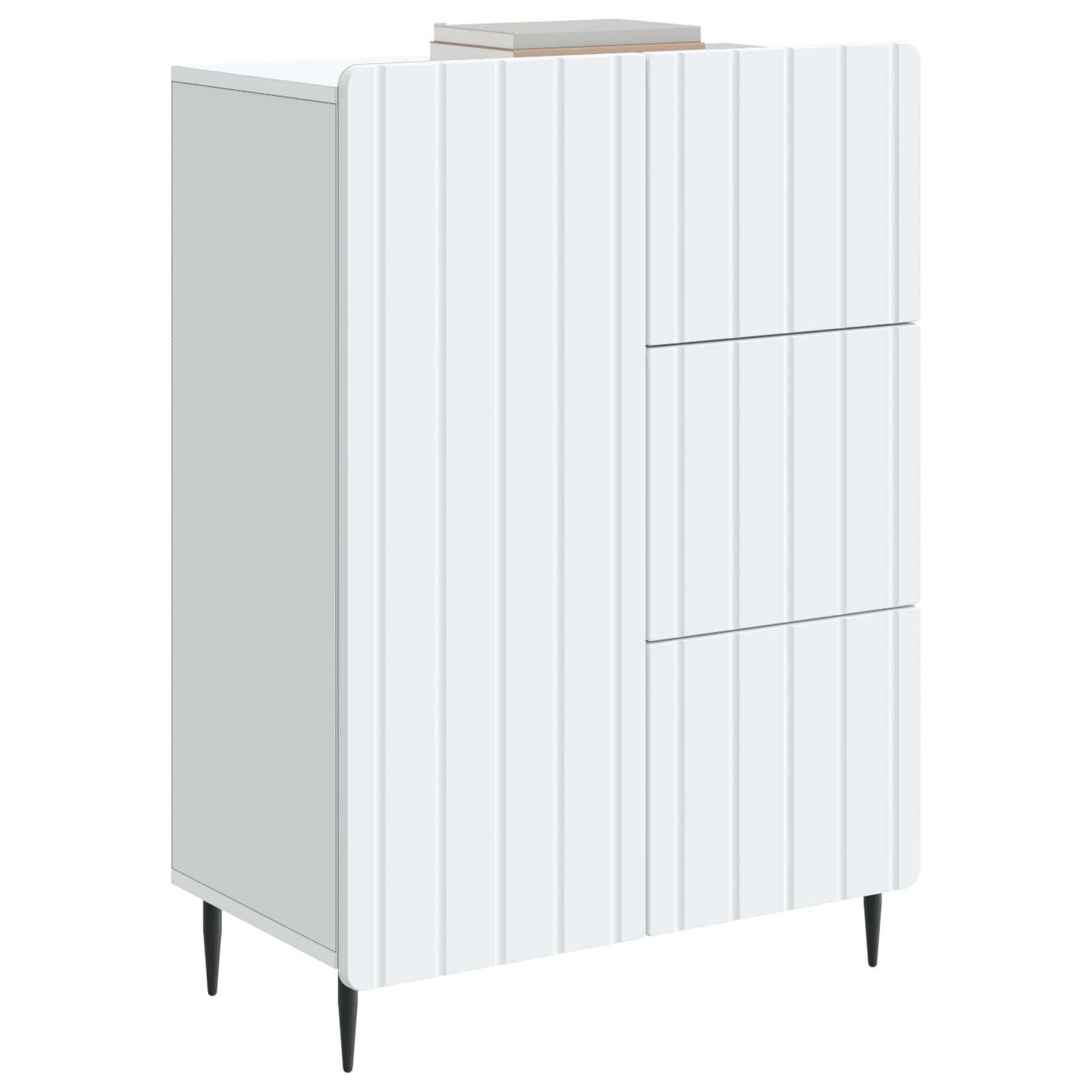 Kreveta s ladicama Bijela 66 x 34,5 x 91,5 cm Konstruirano drvo