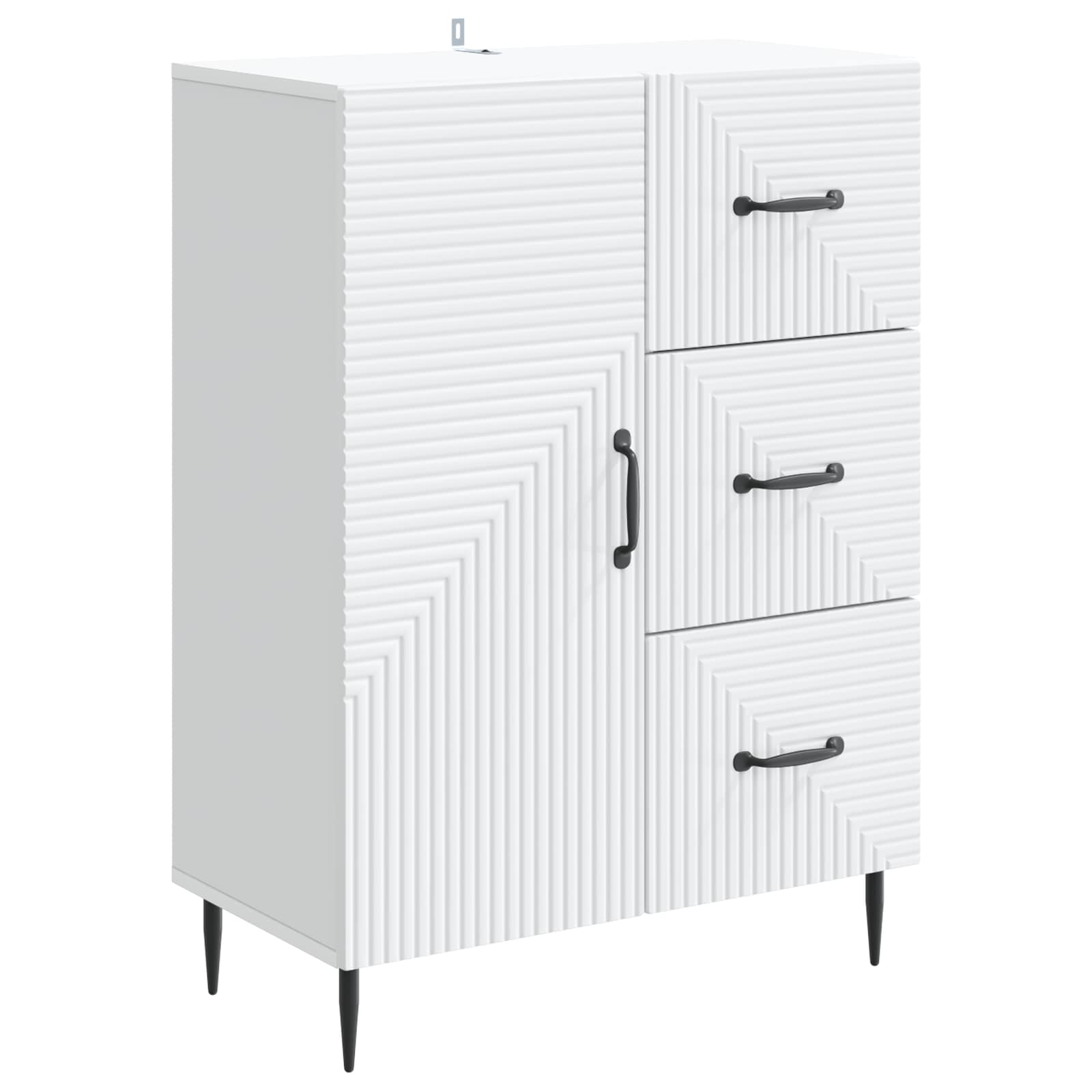 Kreveta s ladicama Bijela 66 x 34,5 x 89,5 cm Konstruirano drvo