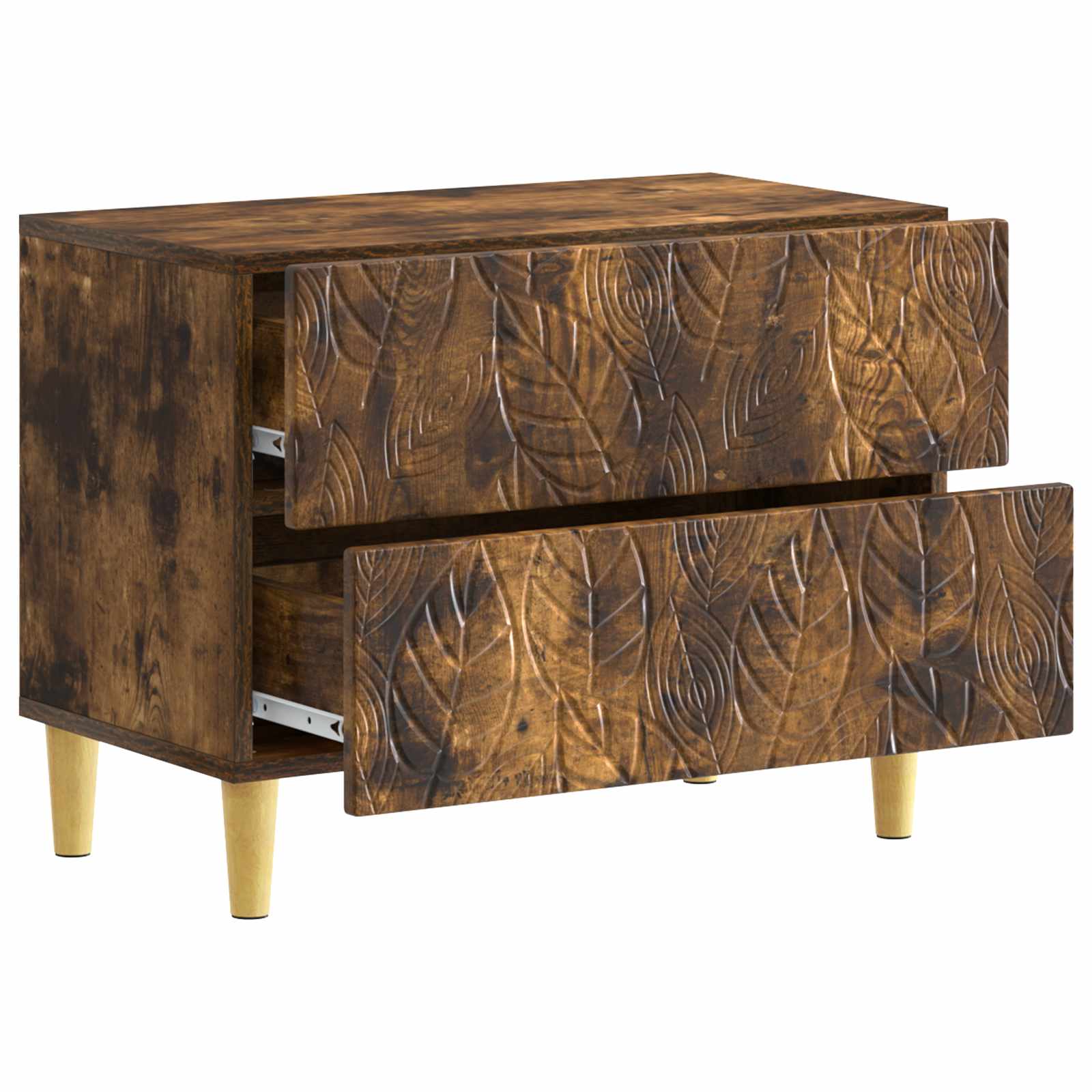 Noćni ormarić Dimljeni hrast 62 x 34,5 x 48 cm