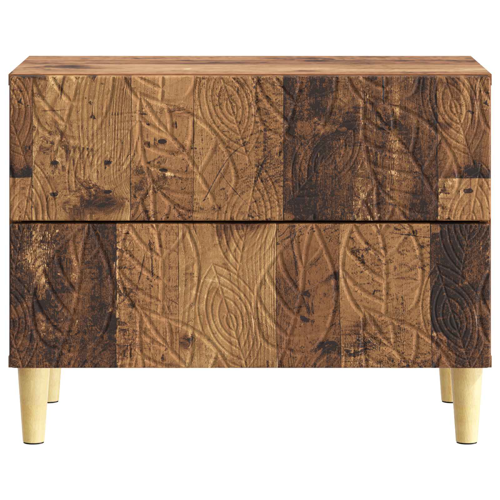 Noćni ormarić Staro drvo 62 x 34,5 x 48 cm Konstruirano drvo