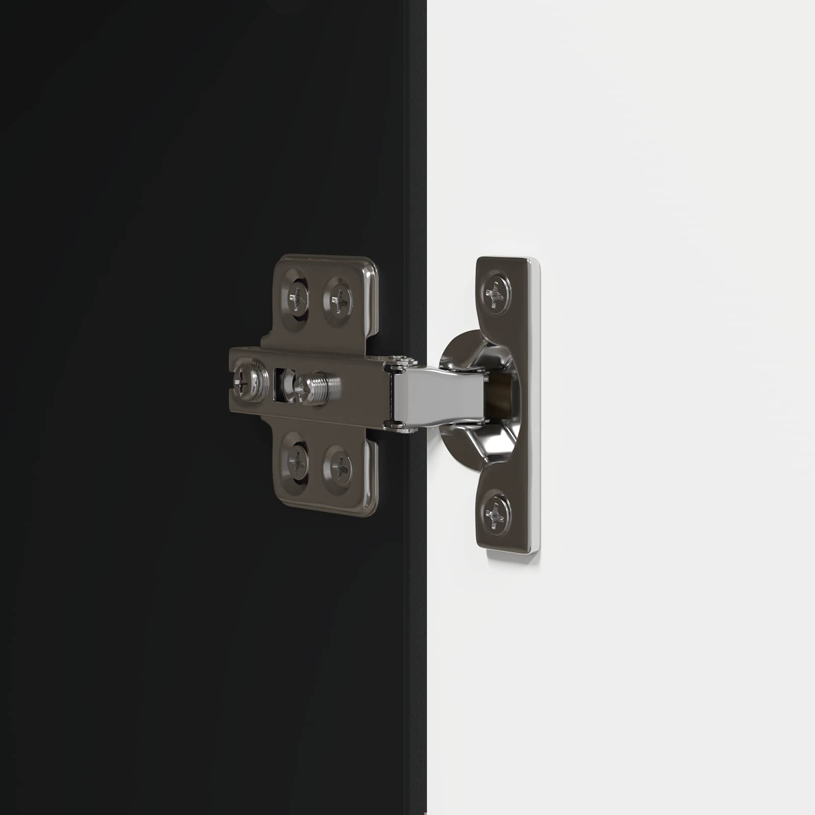 Noćni ormarić 2 pcs Crna 43 x 34,5 x 50 cm Konstruirano drvo