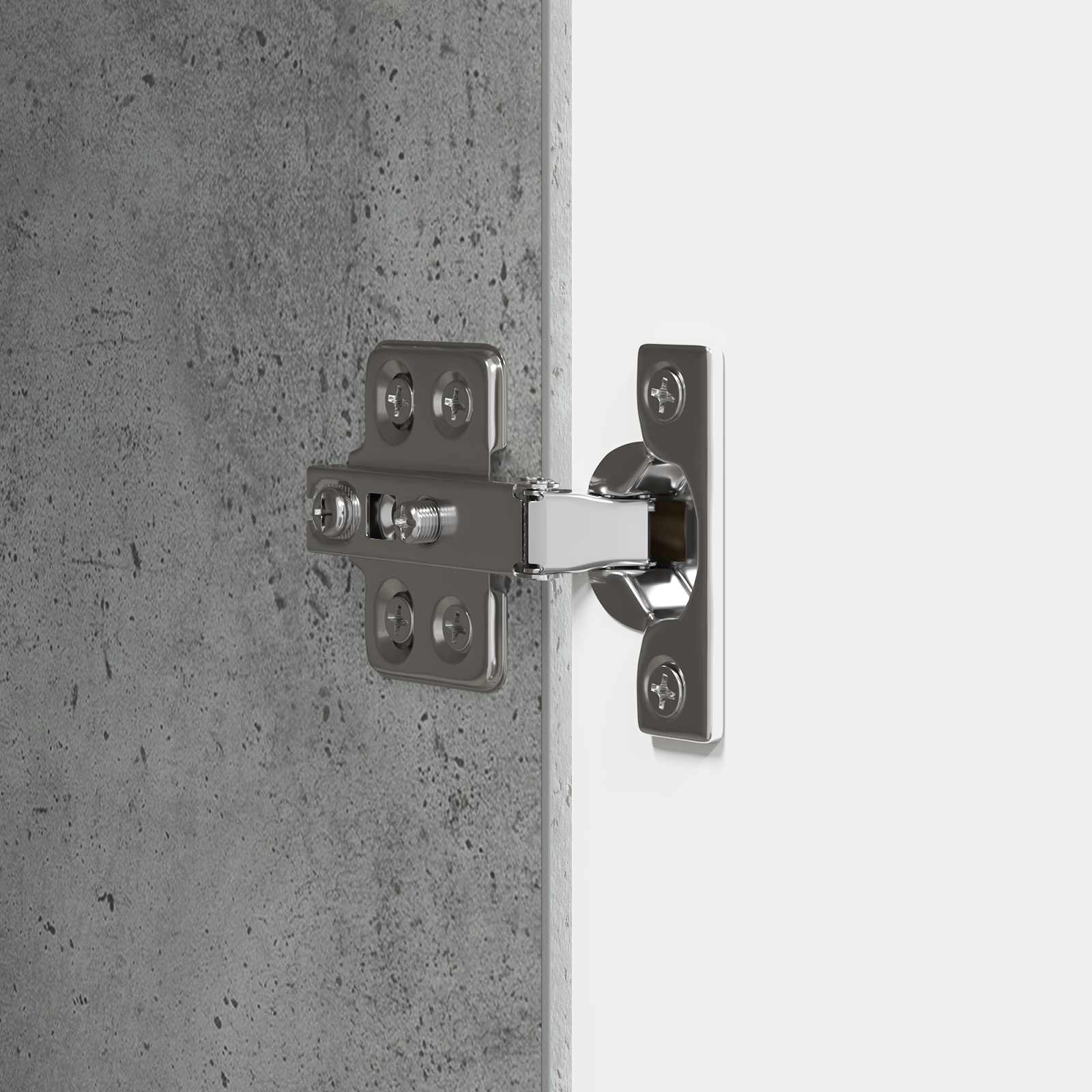 Noćni ormarić 2 pcs Betonska siva 43 x 34,5 x 50 cm