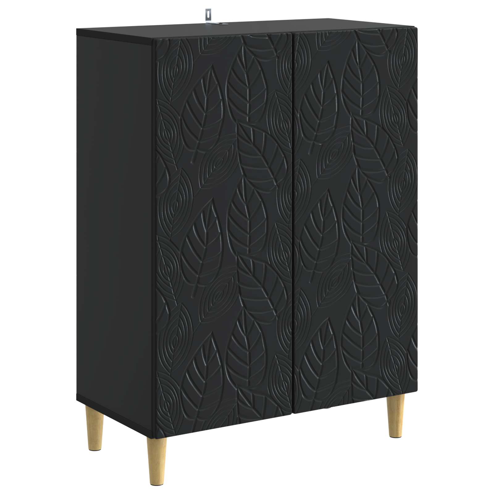 Postol Crna 66 x 34,5 x 90 cm Konstruirano drvo