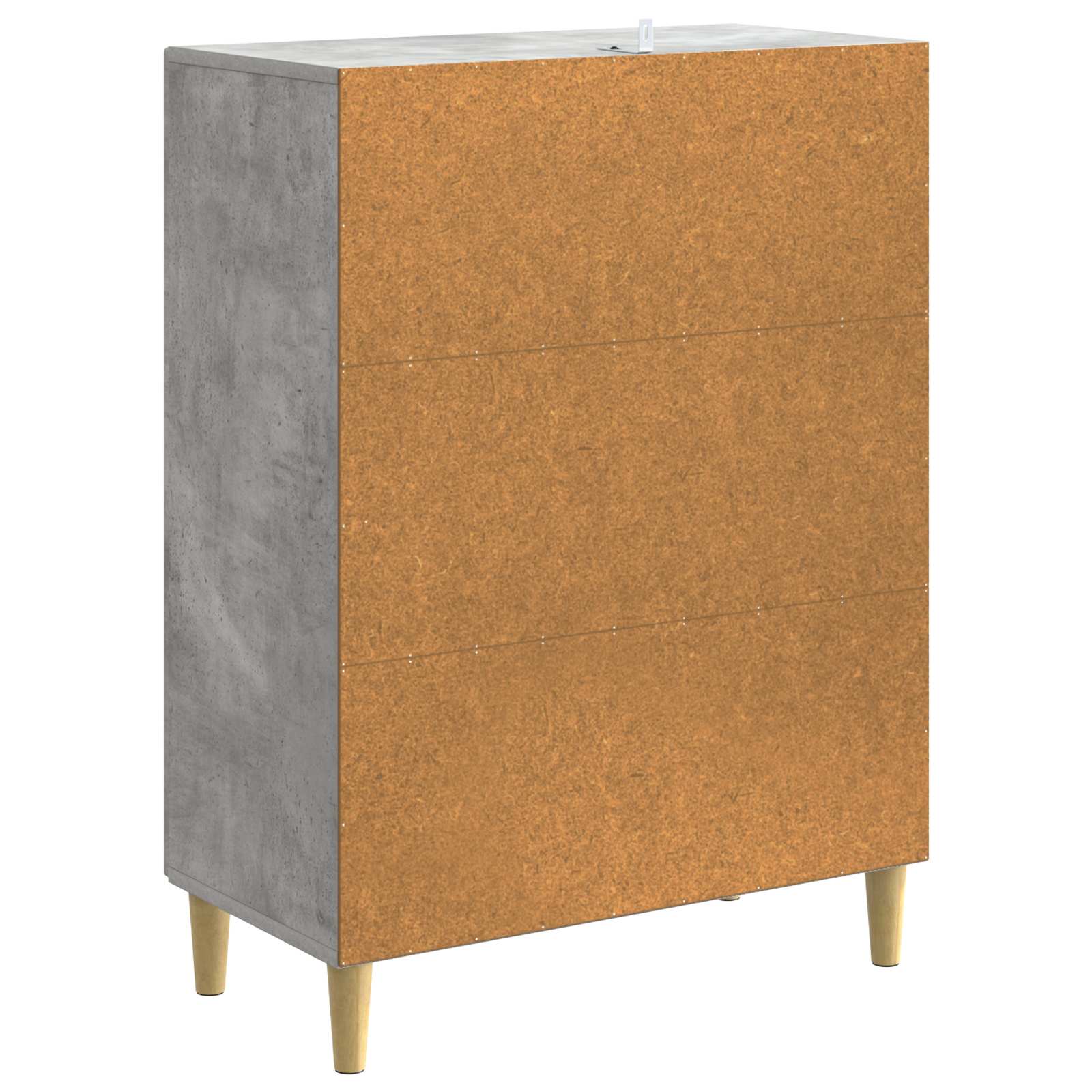 Postol Betonska siva 66 x 34,5 x 90 cm Konstruirano drvo