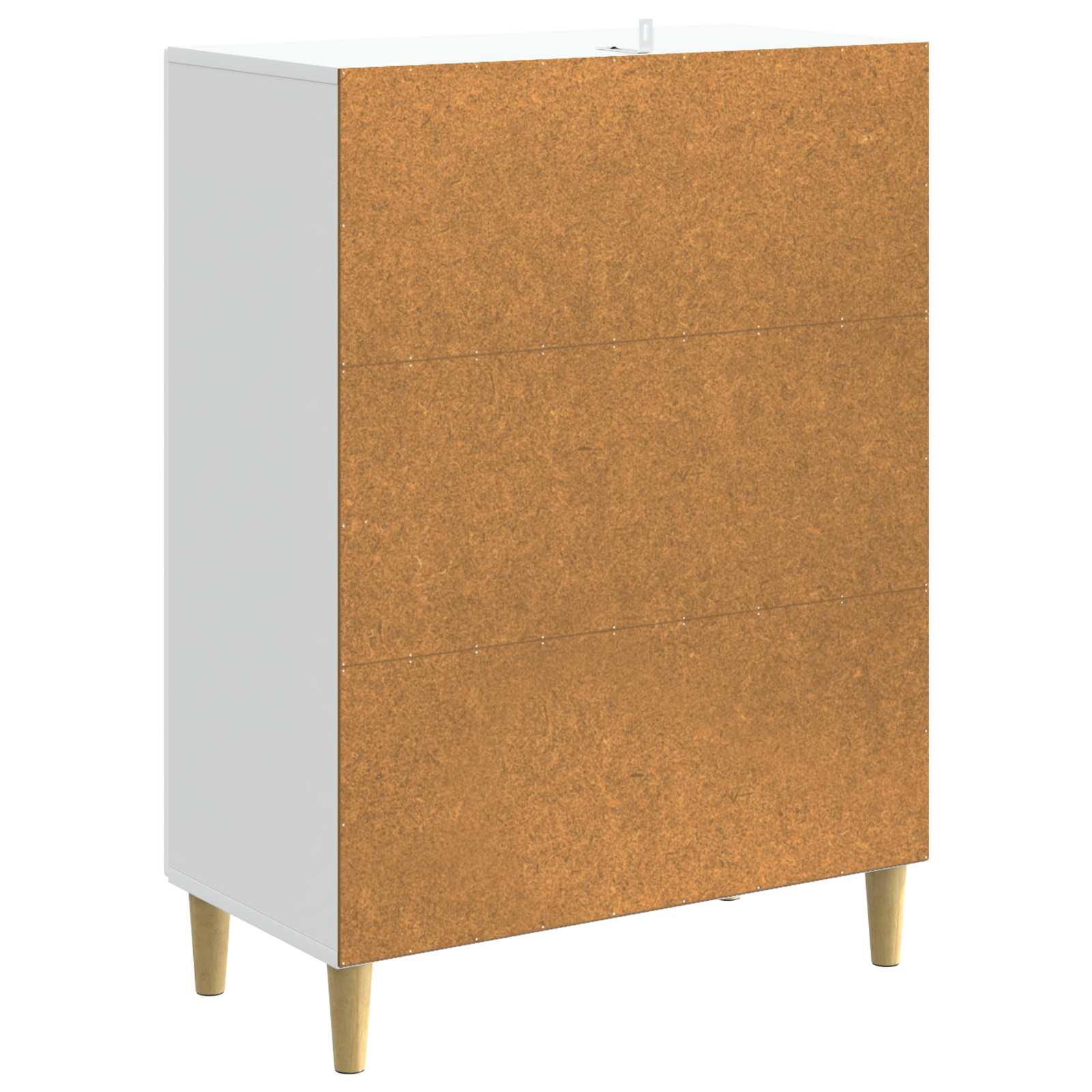Ormar s ladicama Bijela 66 x 34,5 x 90 cm Konstruirano drvo