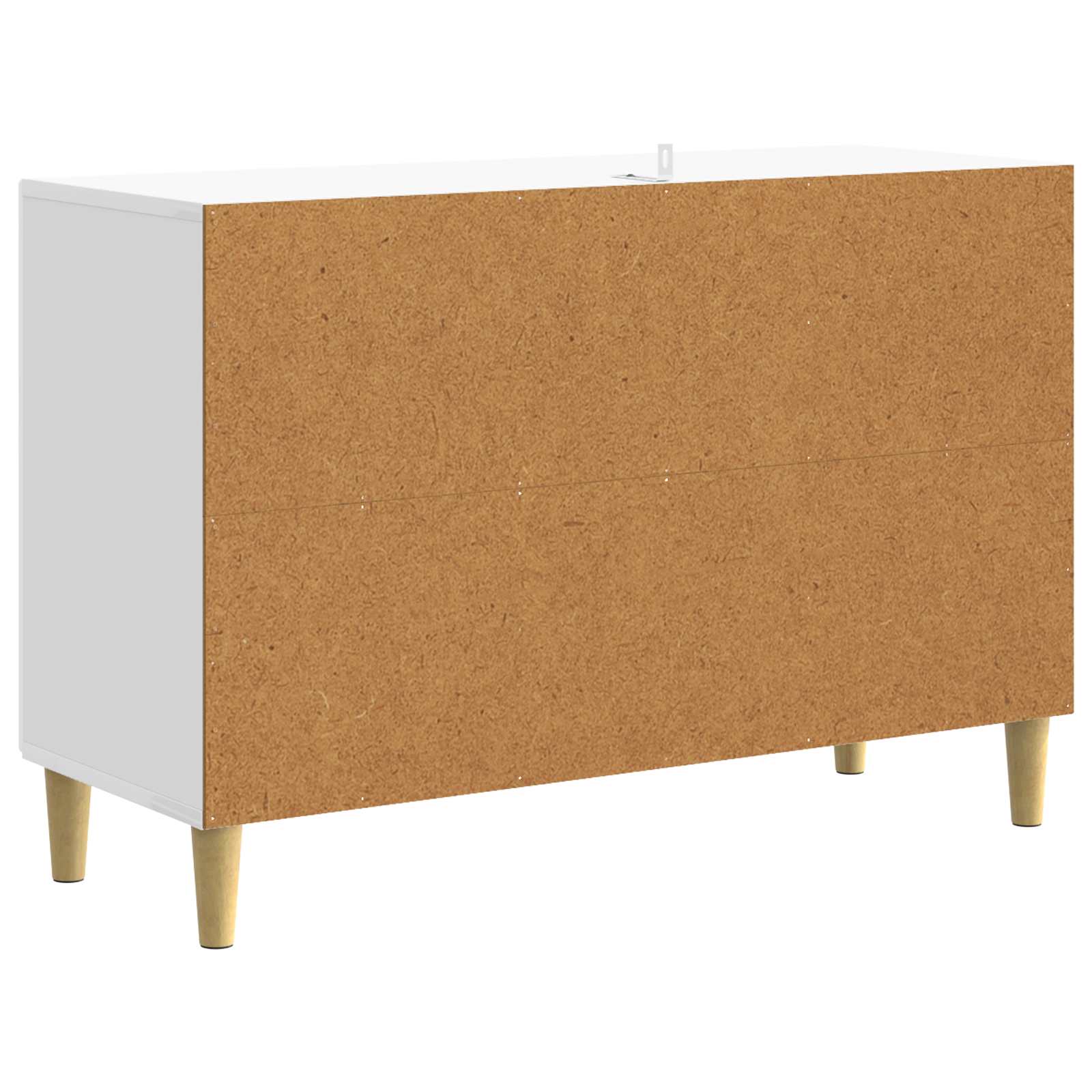 Kreveta Bijela visokog sjaja 89 x 34,5 x 60 cm