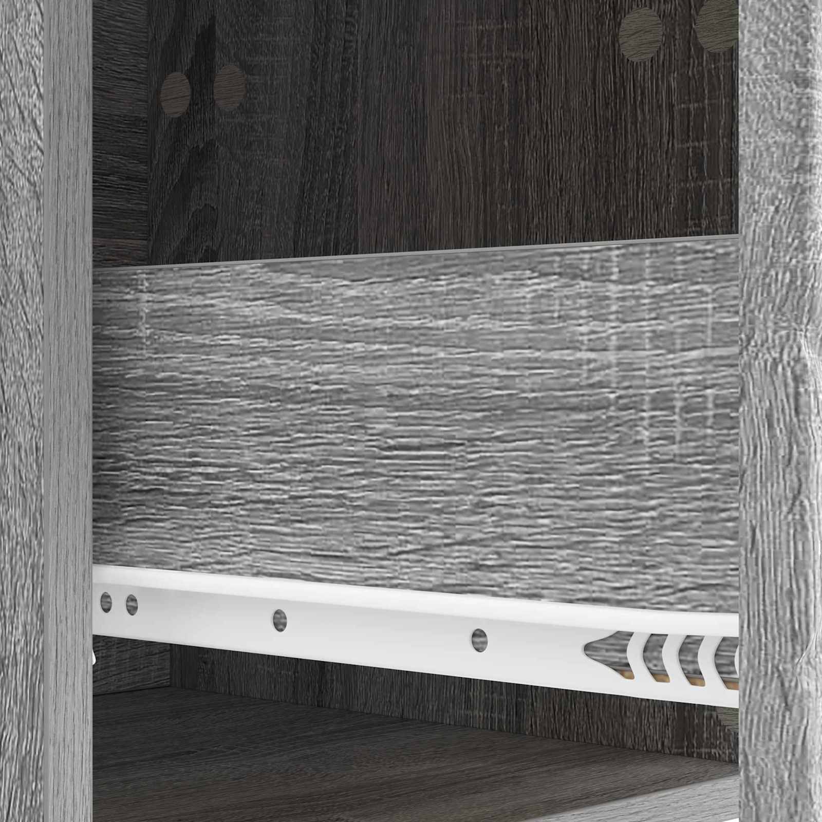 TV ormar 147 x 34,5 x 30 cm Siva Sonoma Konstruirano drvo