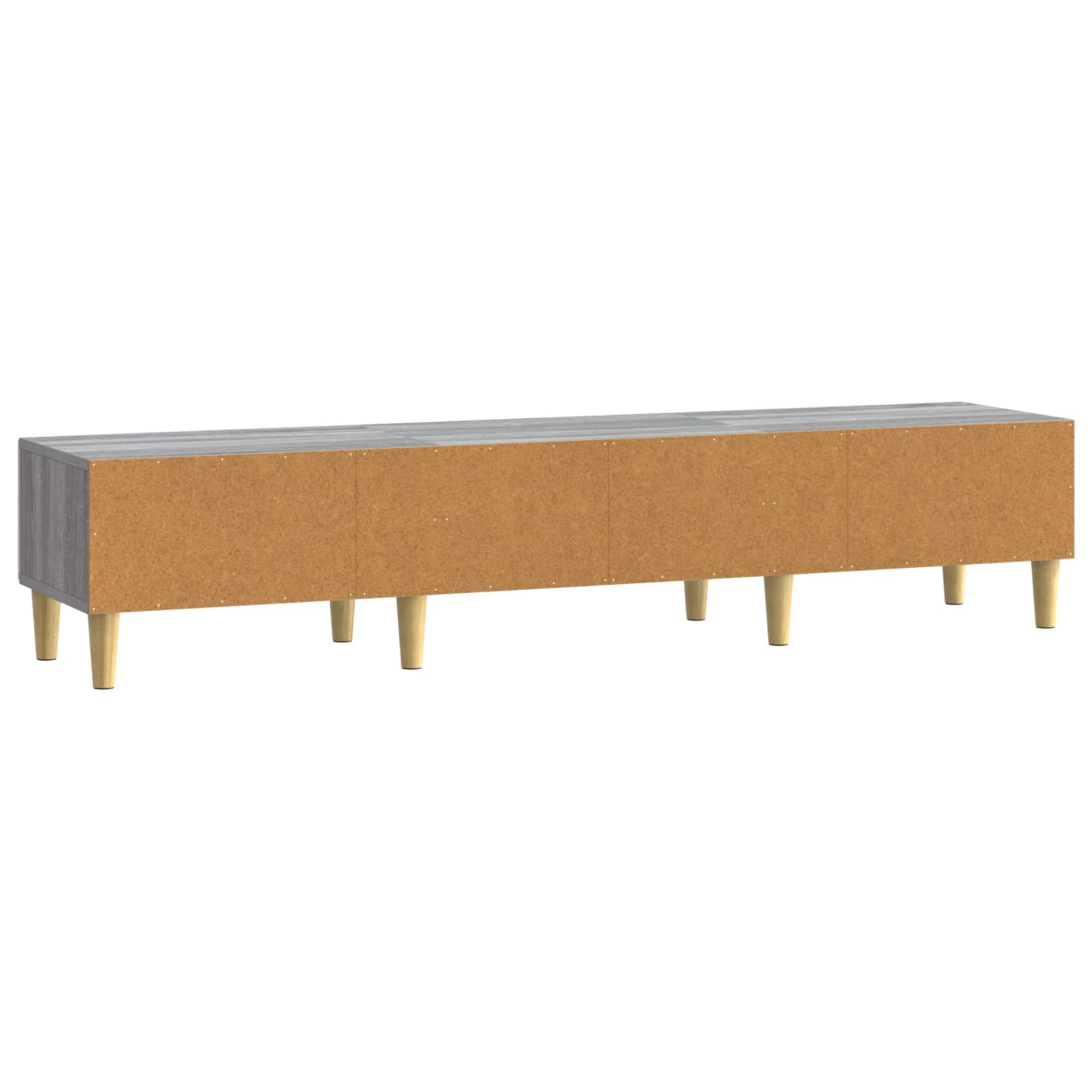 TV ormar 147 x 34,5 x 30 cm Siva Sonoma Konstruirano drvo