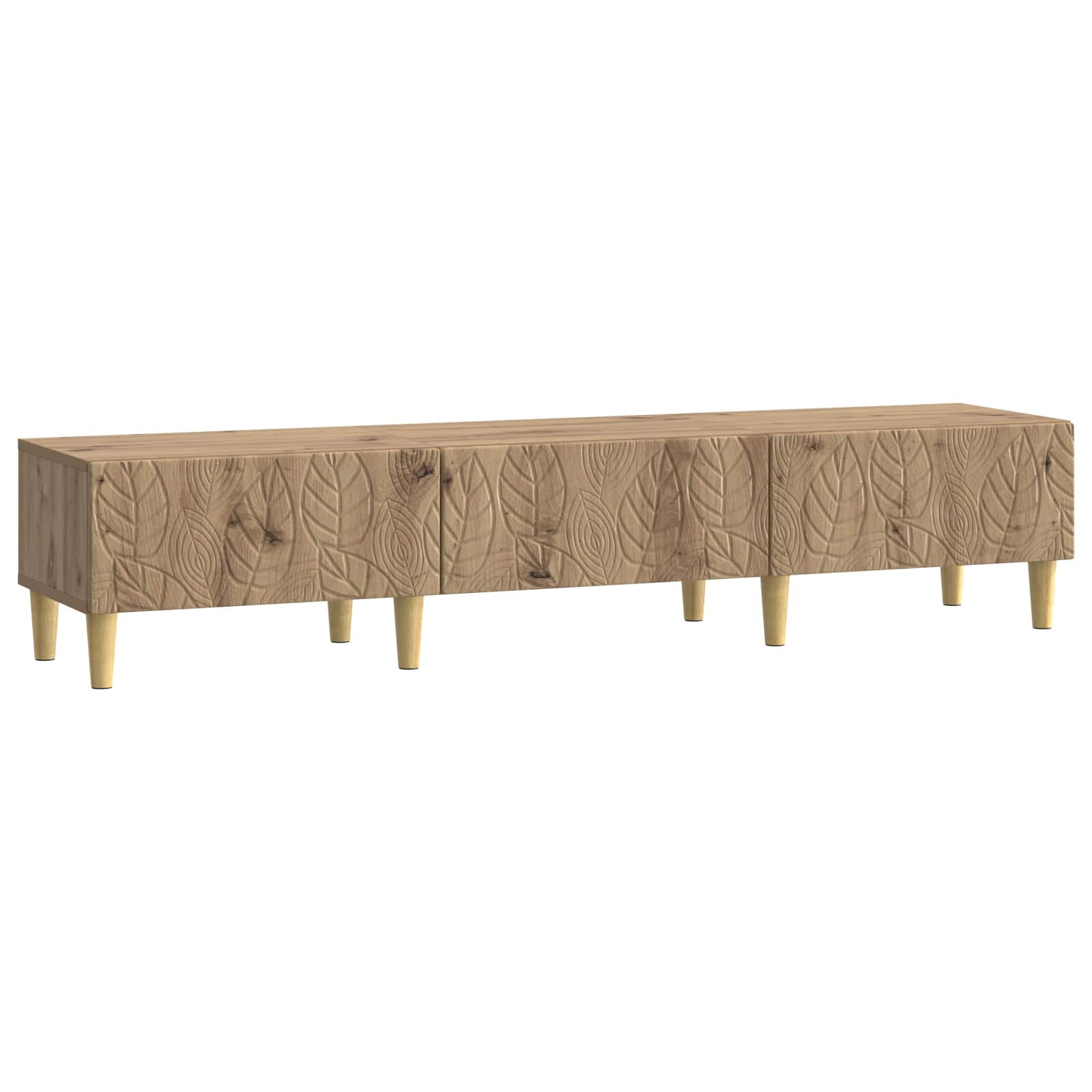 TV ormar 147 x 34,5 x 30 cm Hrast artisan Konstruirano drvo