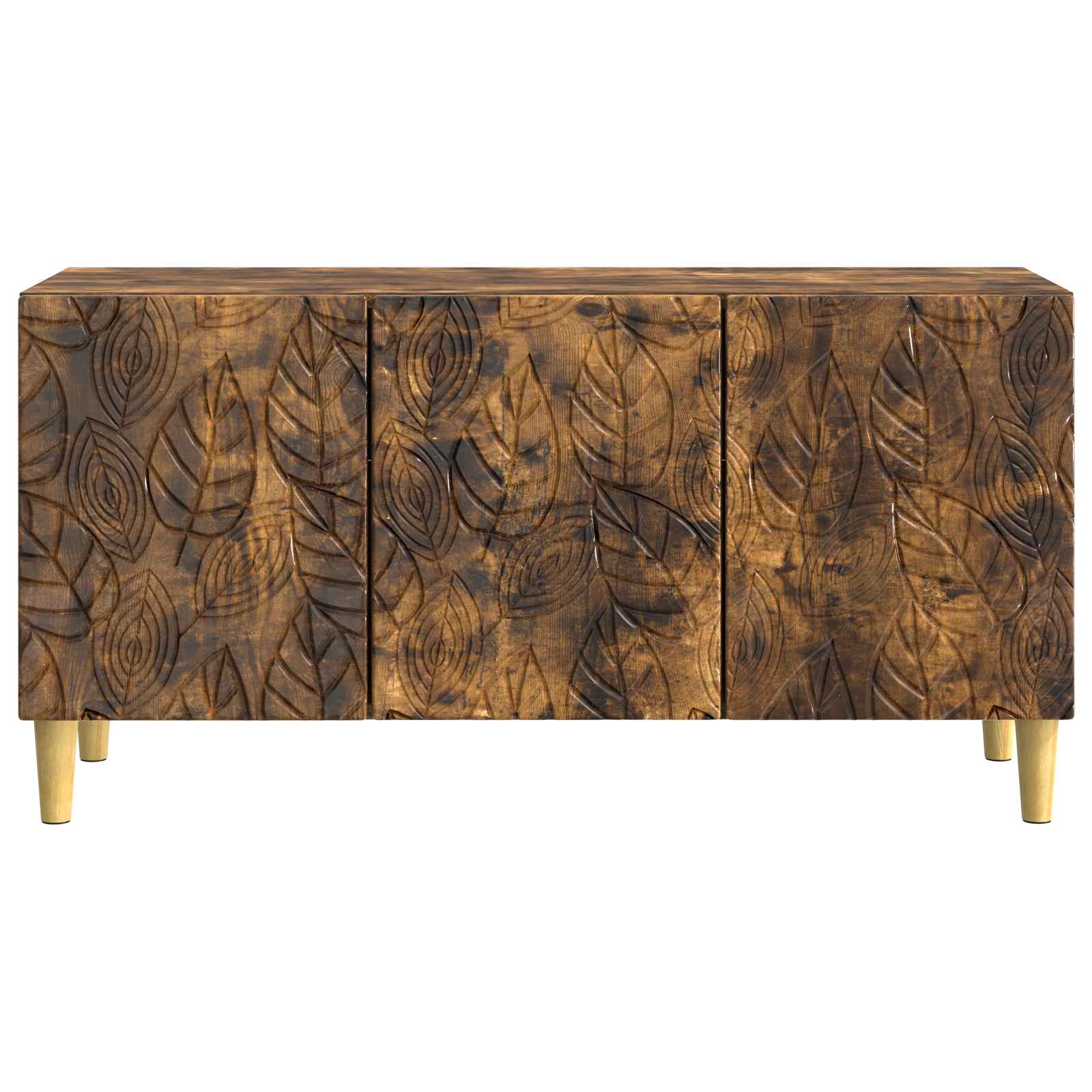 TV ormar 99 x 34,5 x 50 cm Dimljeni hrast Konstruirano drvo