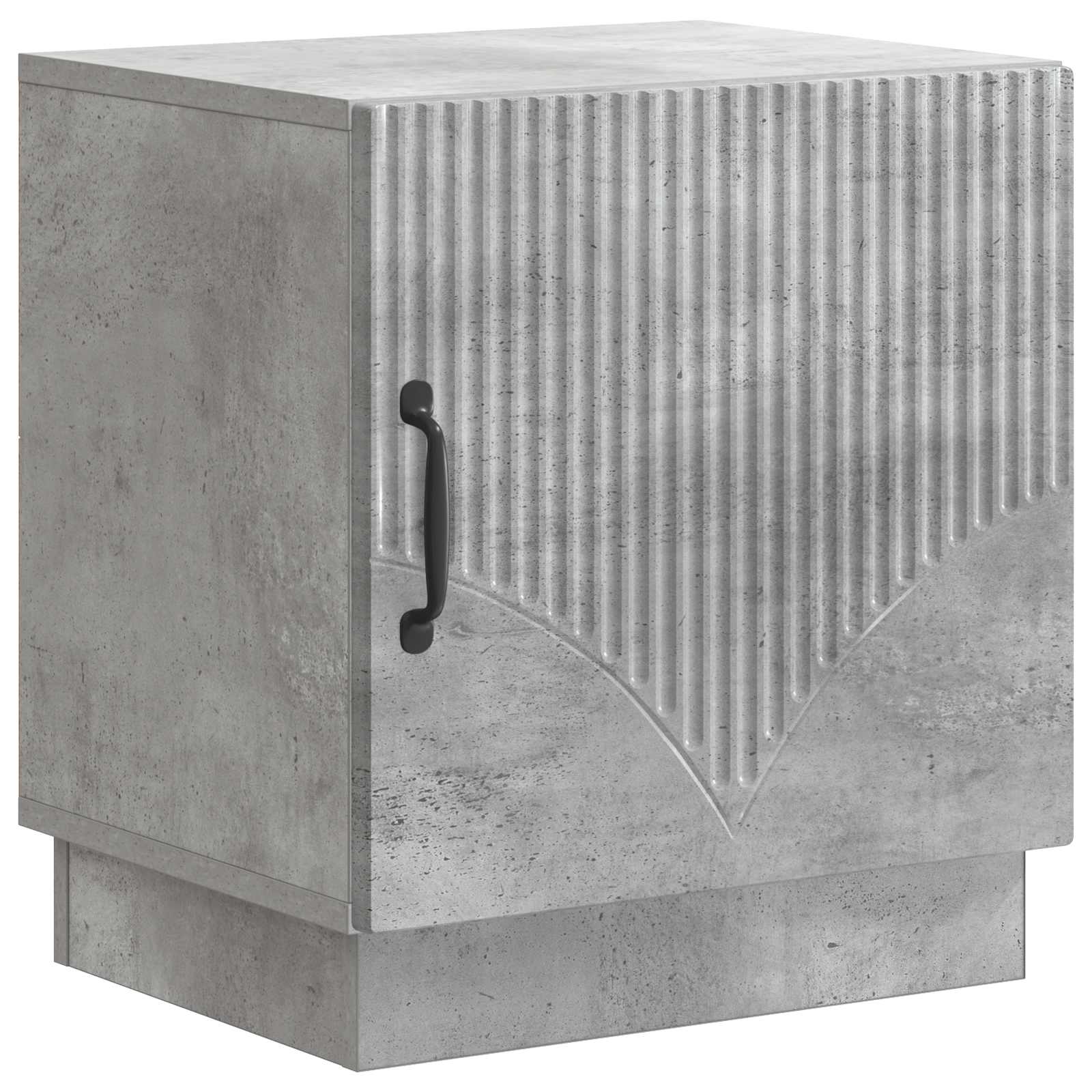 Noćni ormarić 2 pcs Betonska siva 43 x 34,5 x 47 cm