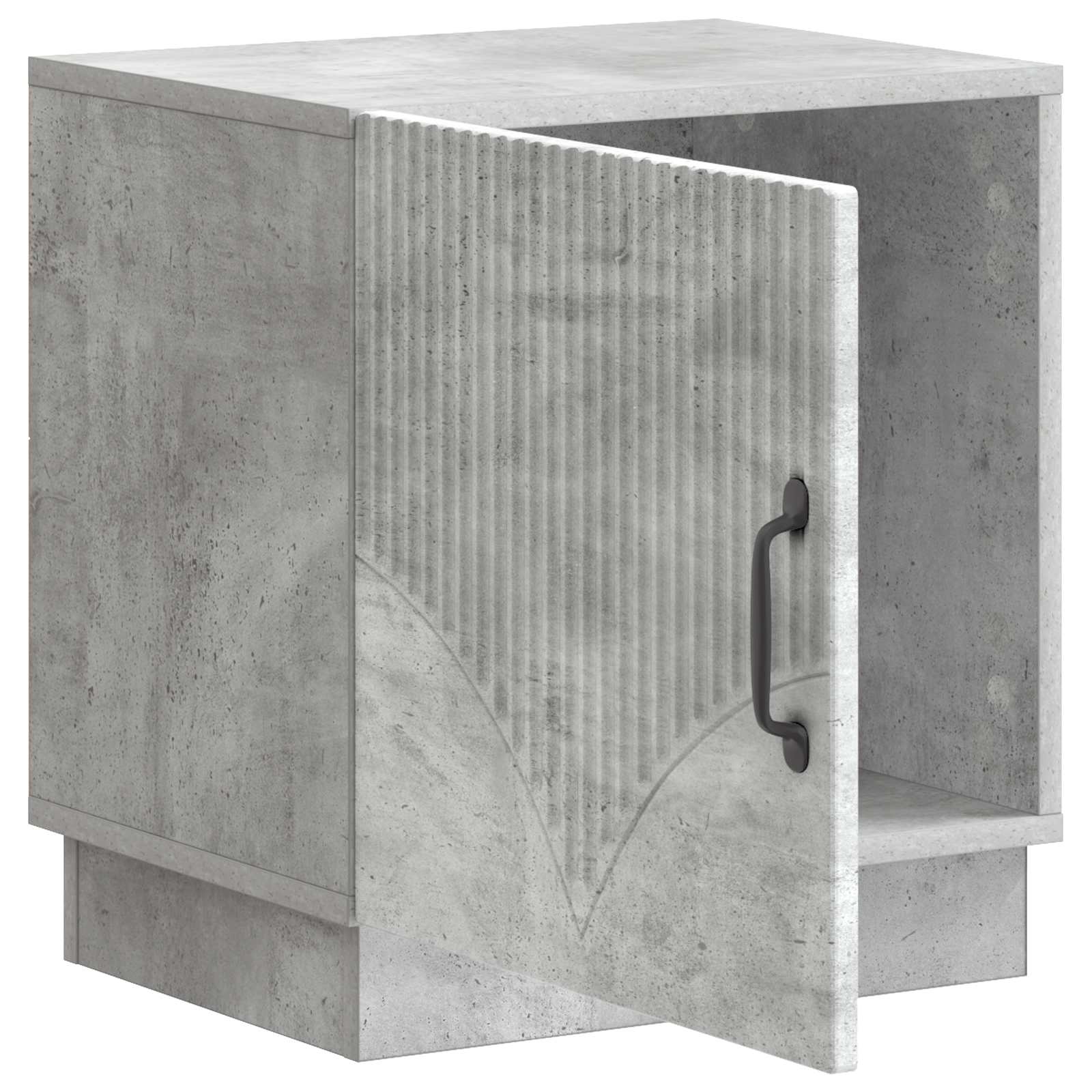 Noćni ormarić 2 pcs Betonska siva 43 x 34,5 x 47 cm