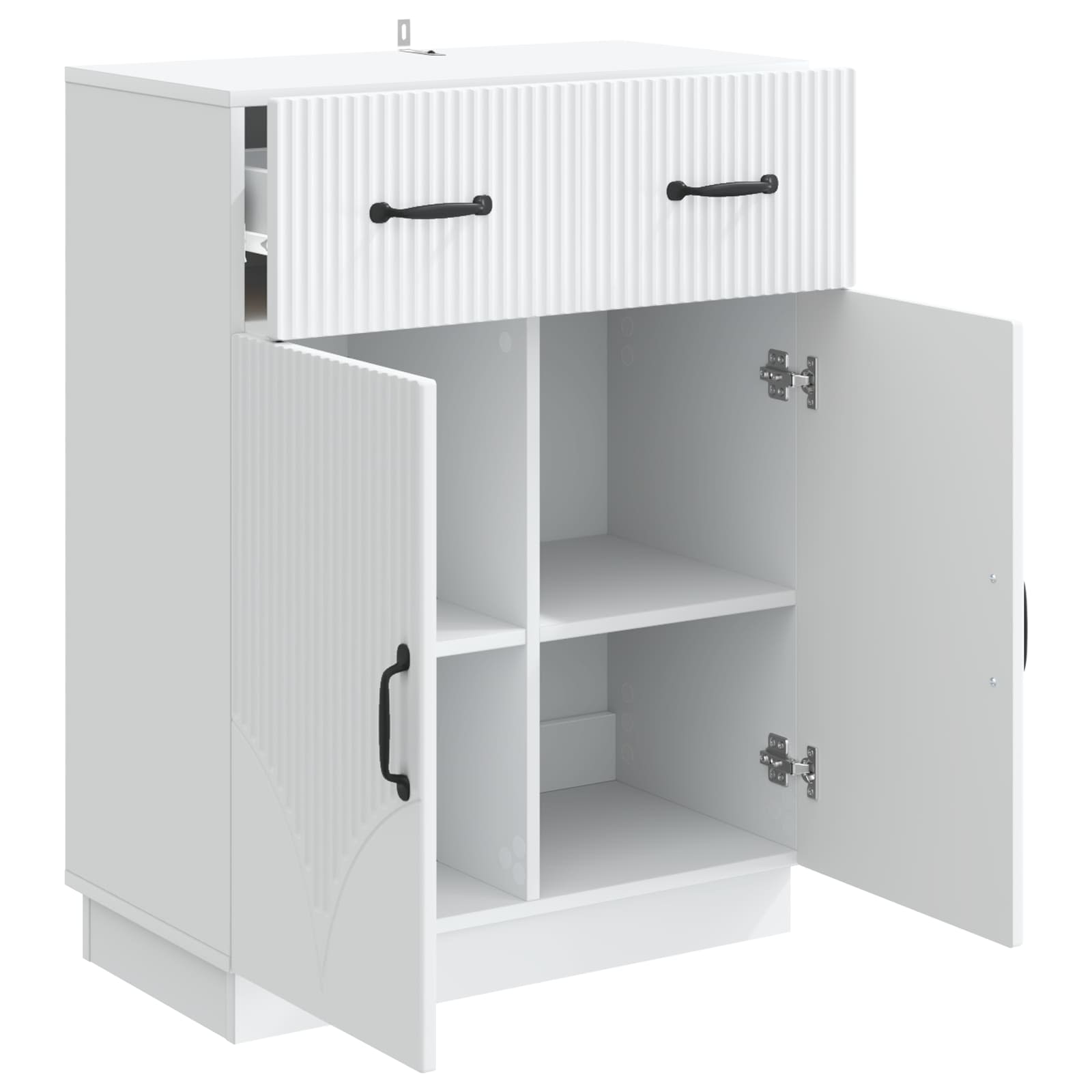 Kreveta s ladicama Bijela 66 x 34,5 x 87 cm Konstruirano drvo