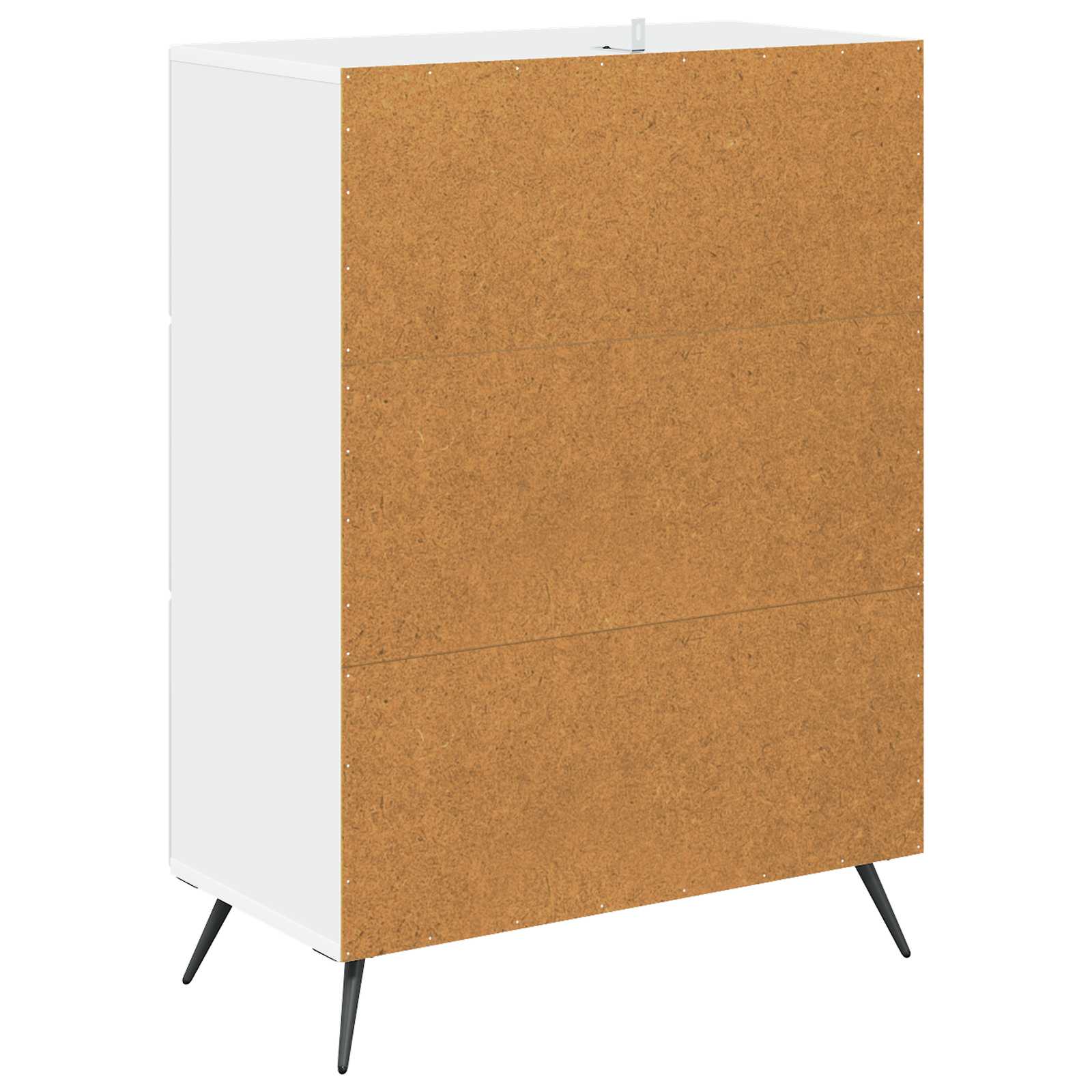 Ormar s ladicama Bijela 66 x 34,5 x 90 cm Konstruirano drvo