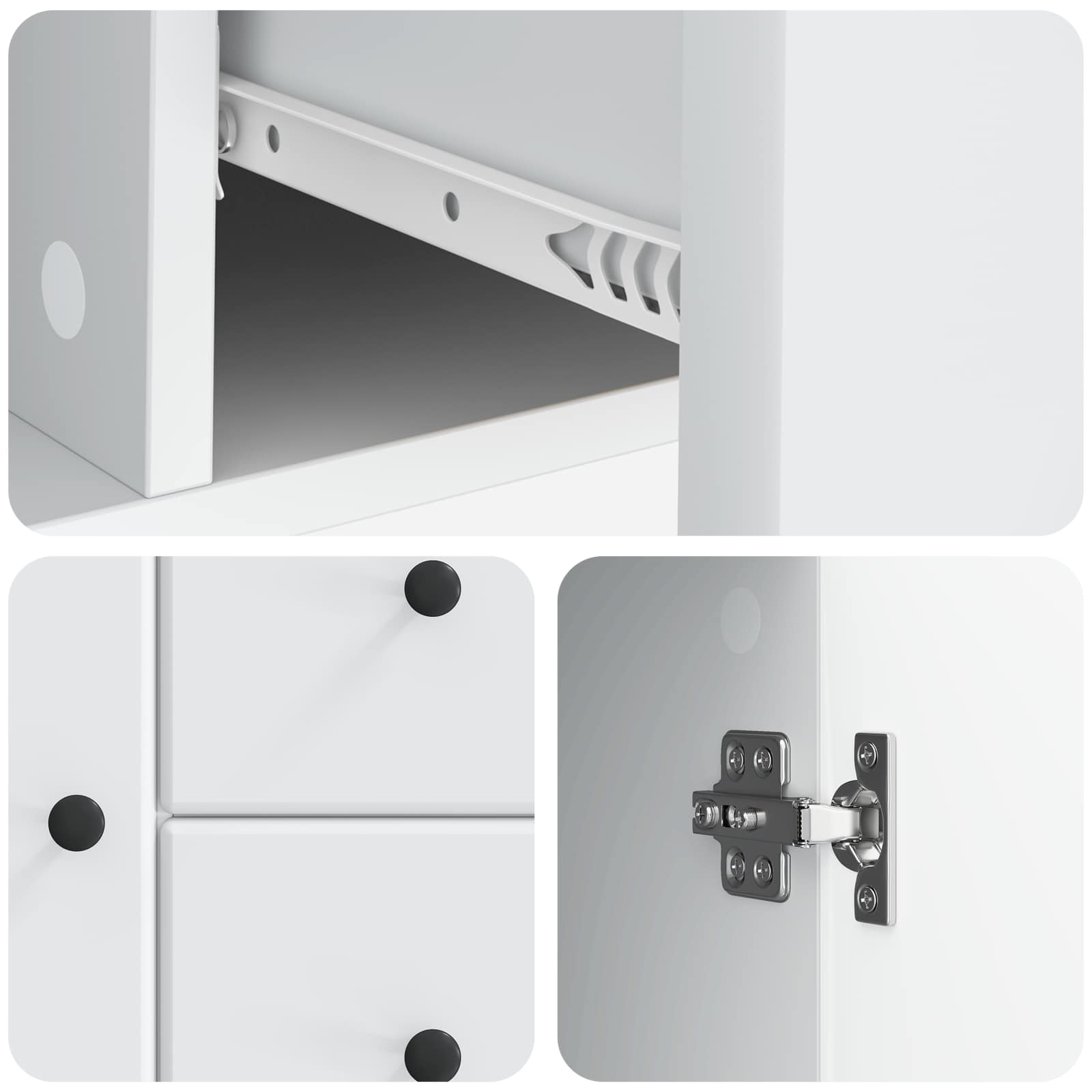 Kreveta s ladicama Bijela 89 x 34,5 x 60 cm Konstruirano drvo