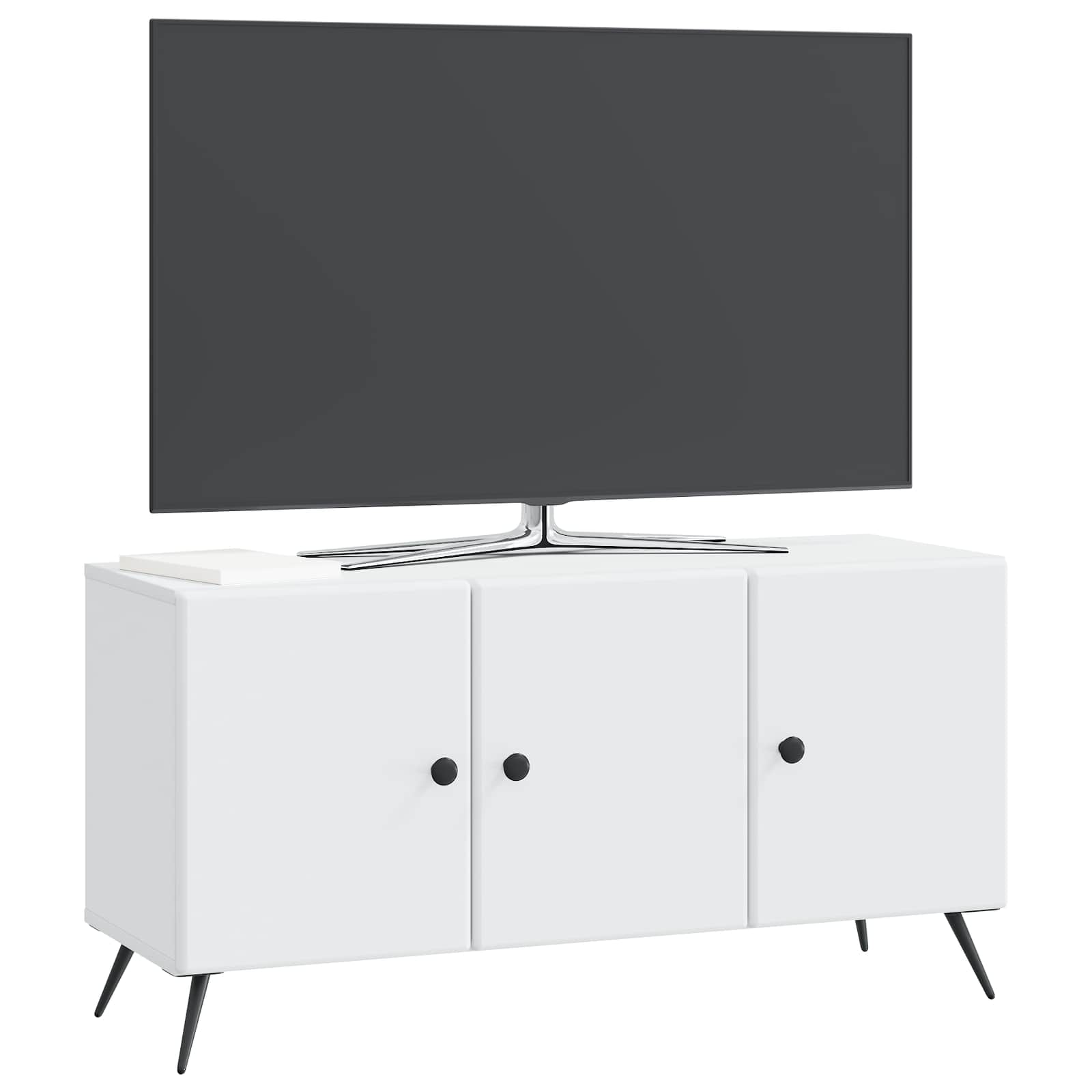 TV ormar Bijela 99 x 34,5 x 50 cm Konstruirano drvo