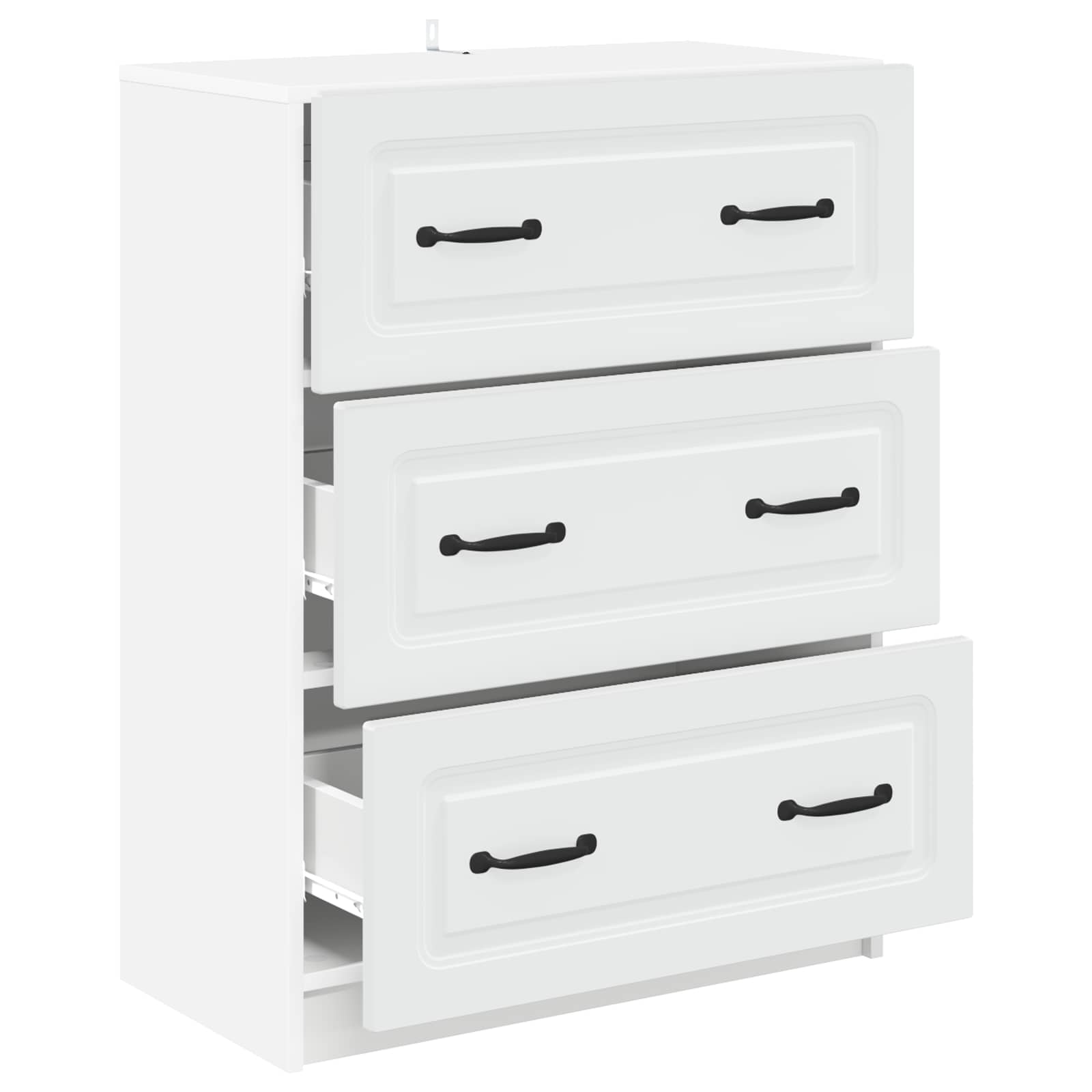 Ormar s ladicama Bijela 66 x 34,5 x 87 cm Konstruirano drvo