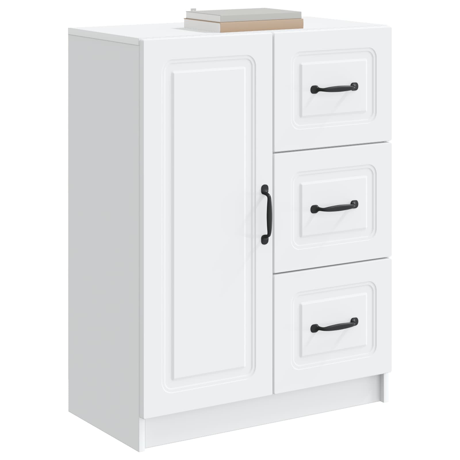 Kreveta s ladicama Bijela 66 x 34,5 x 87 cm Konstruirano drvo