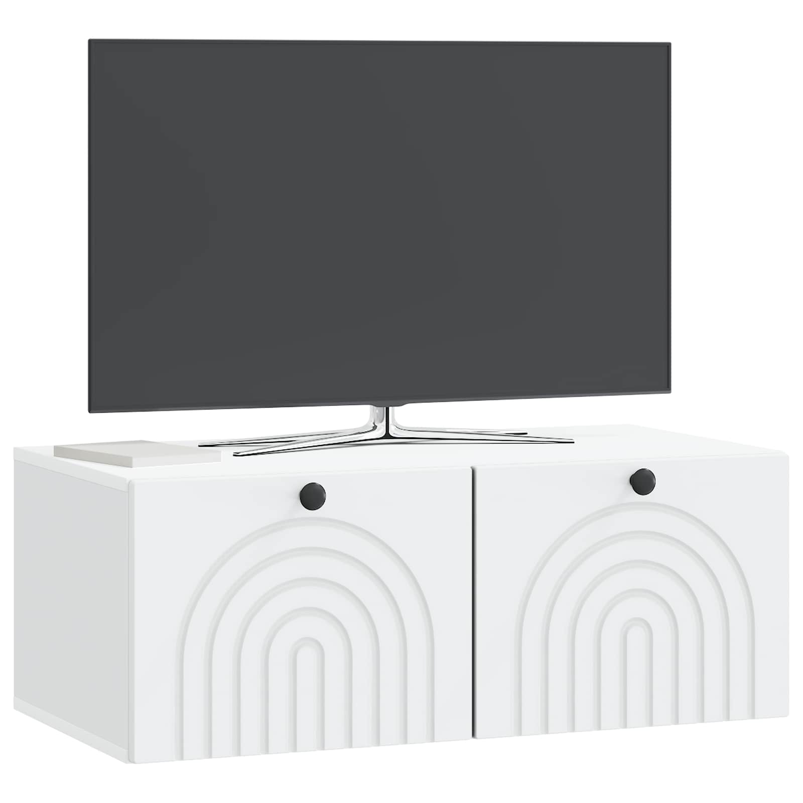 TV ormar za zid Bijela 78,5 x 41 x 30 cm Konstruirano drvo