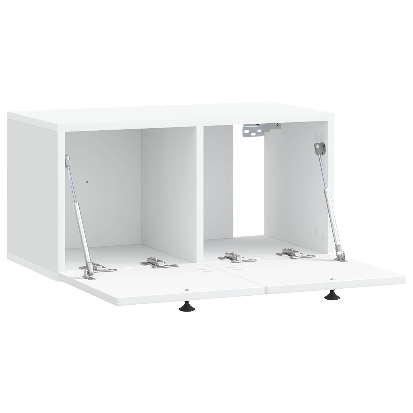 TV ormar za zid Bijela 59,5 x 31 x 30 cm Konstruirano drvo