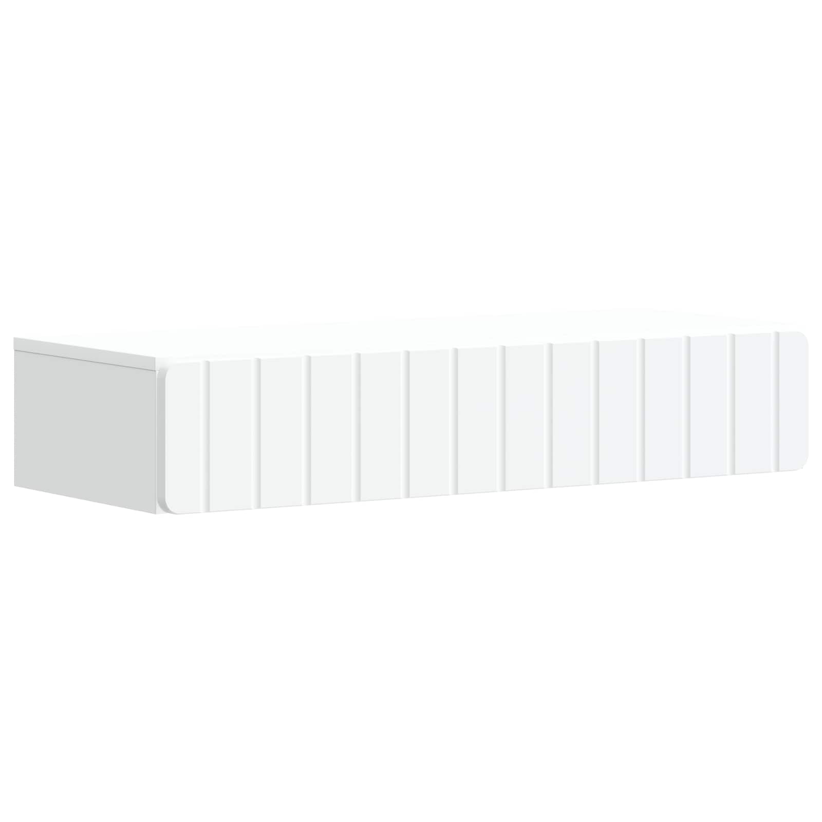 Stolna montirana na zid Bijela 87,5 x 34,5 x 17 cm