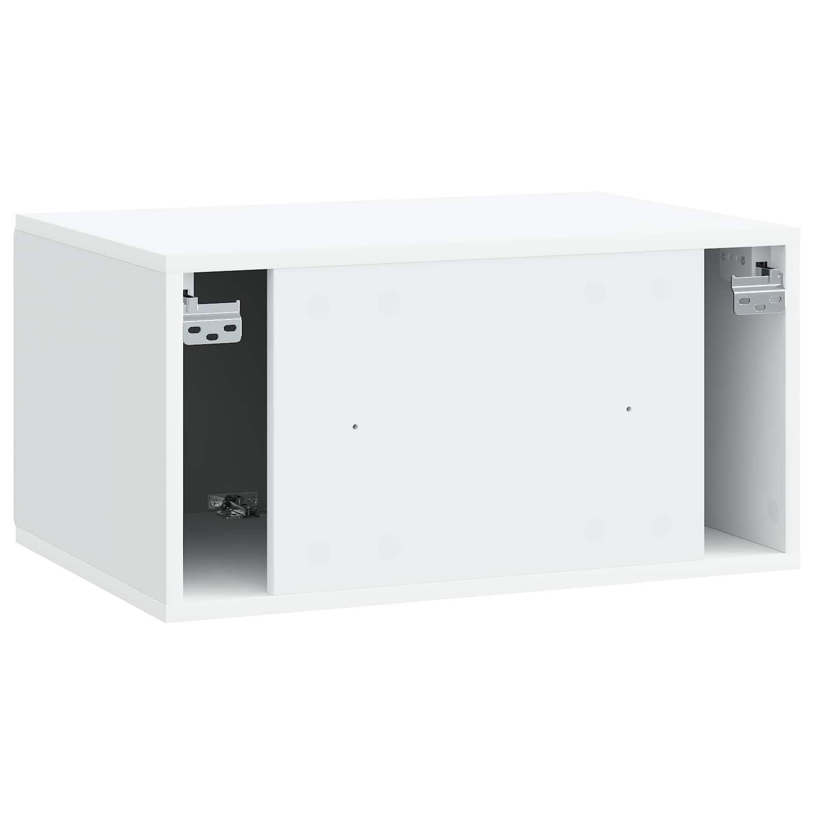 TV ormar za zid Bijela 59,5 x 41 x 30 cm Konstruirano drvo