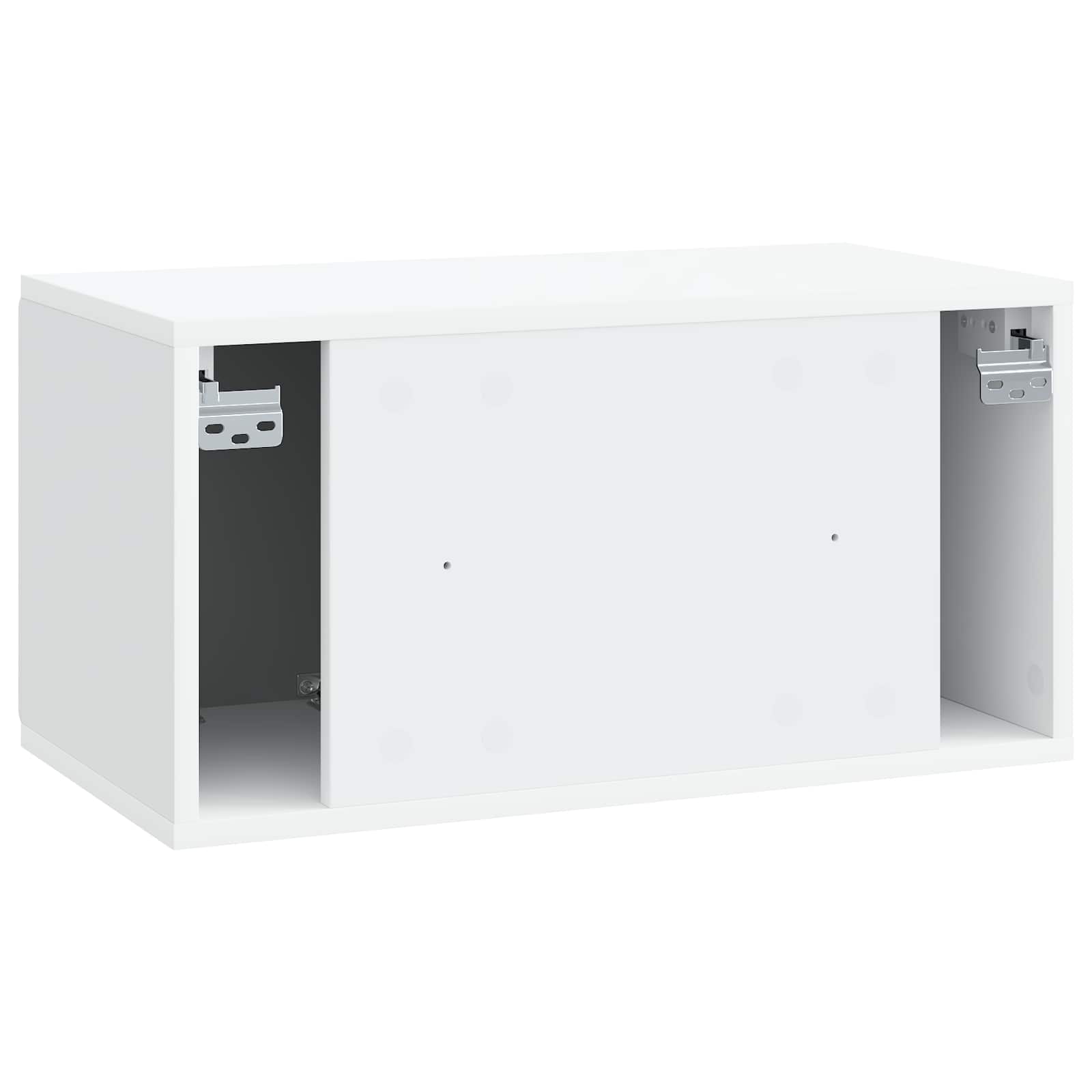 TV ormar za zid Bijela 59,5 x 31 x 30 cm Konstruirano drvo