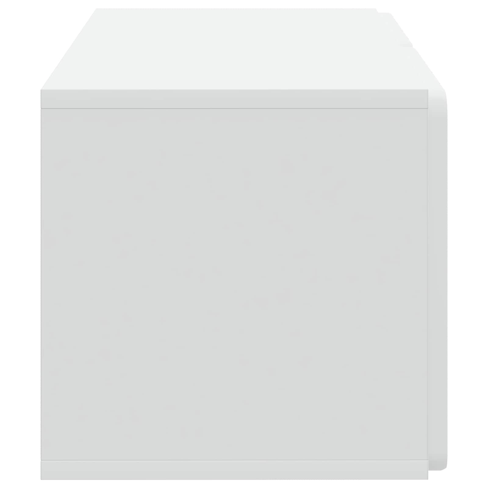 TV ormar za zid Bijela 59,5 x 31 x 30 cm Konstruirano drvo