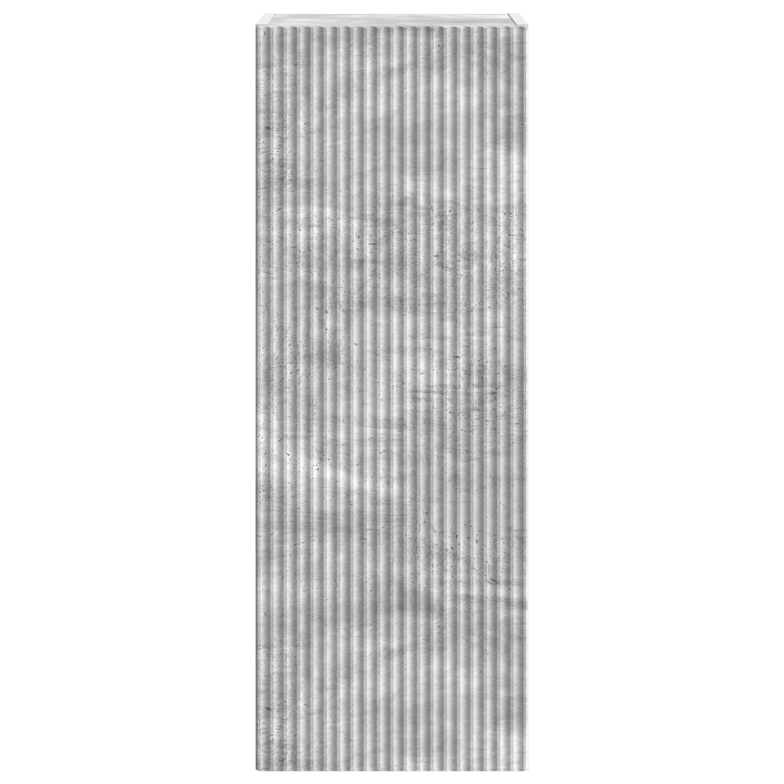 Ormar za montažu na zid Betonska siva 33 x 34,5 x 90 cm