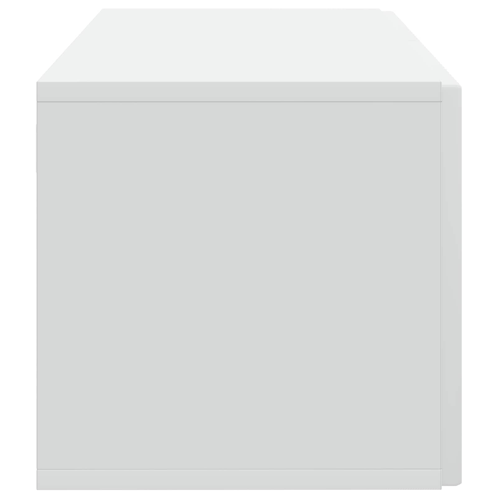 TV ormar za zid Bijela 59,5 x 31 x 30 cm Konstruirano drvo