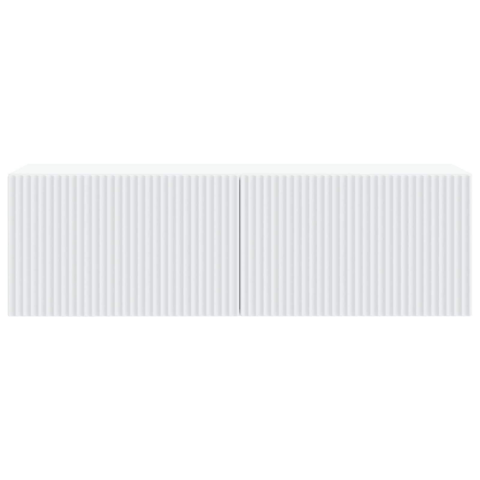 TV ormar za zid Zidne Bijela 98 x 31 x 30 cm Konstruirano drvo