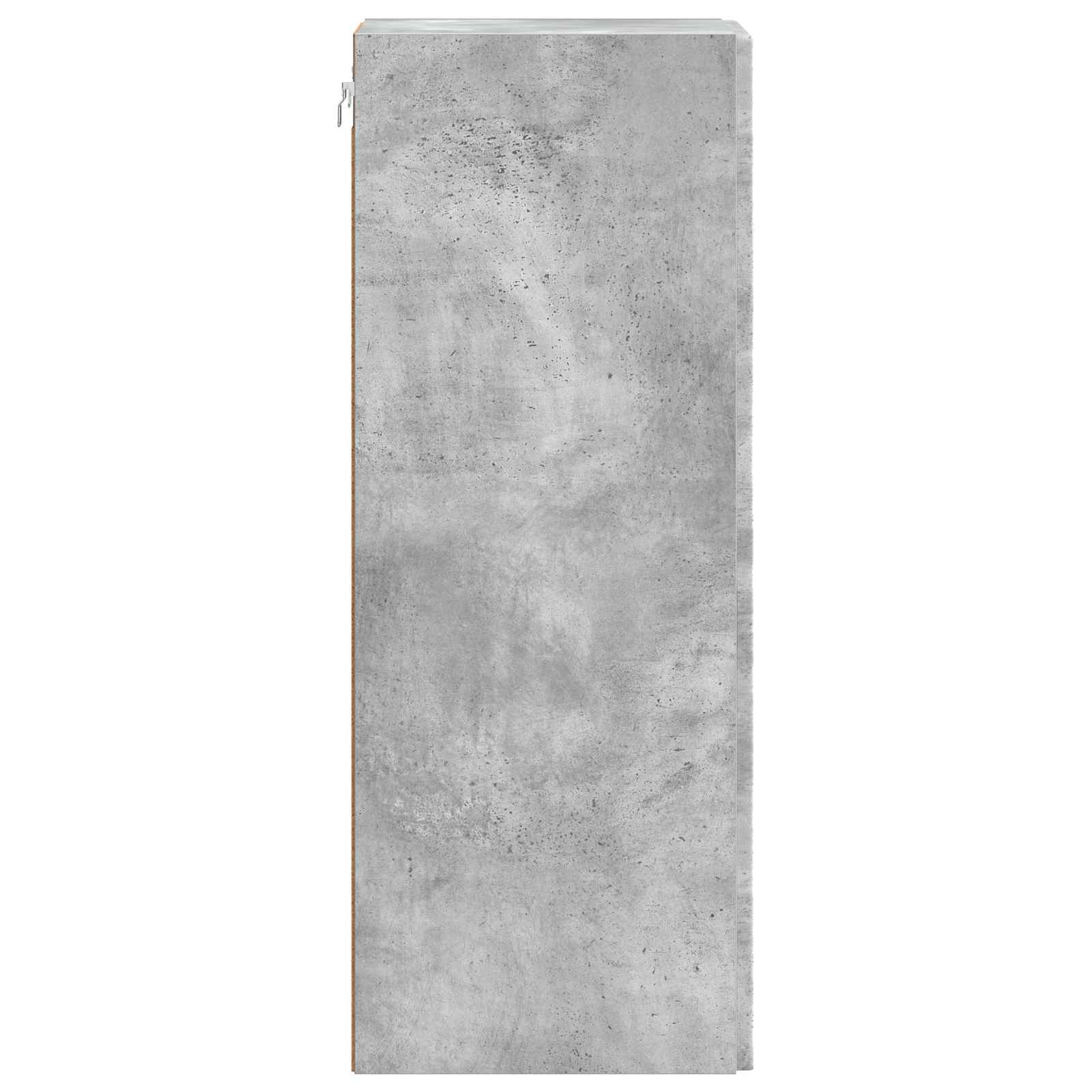 Ormar za montažu na zid Betonska siva 66 x 34,5 x 90 cm