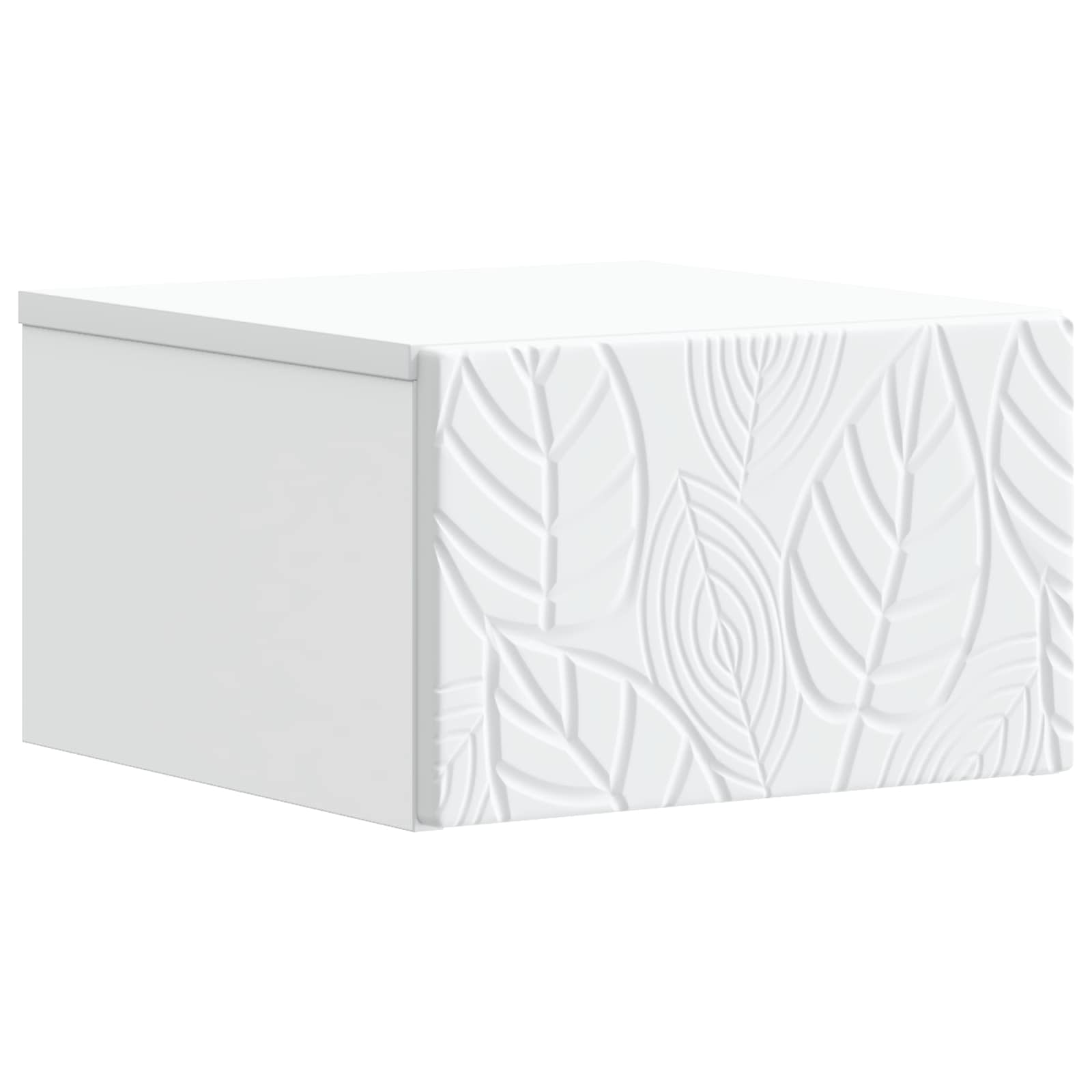 Stolna montirana na zid 2 pcs Bijela 34,5 x 33 x 20 cm