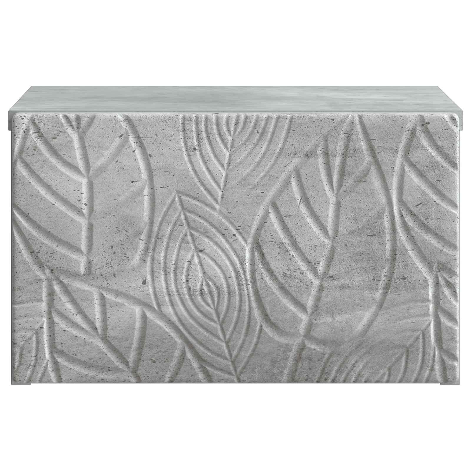 Stolna montirana na zid Betonska siva 34,5 x 33 x 20 cm