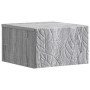 Stolna montirana na zid Siva Sonoma 34,5 x 33 x 20 cm