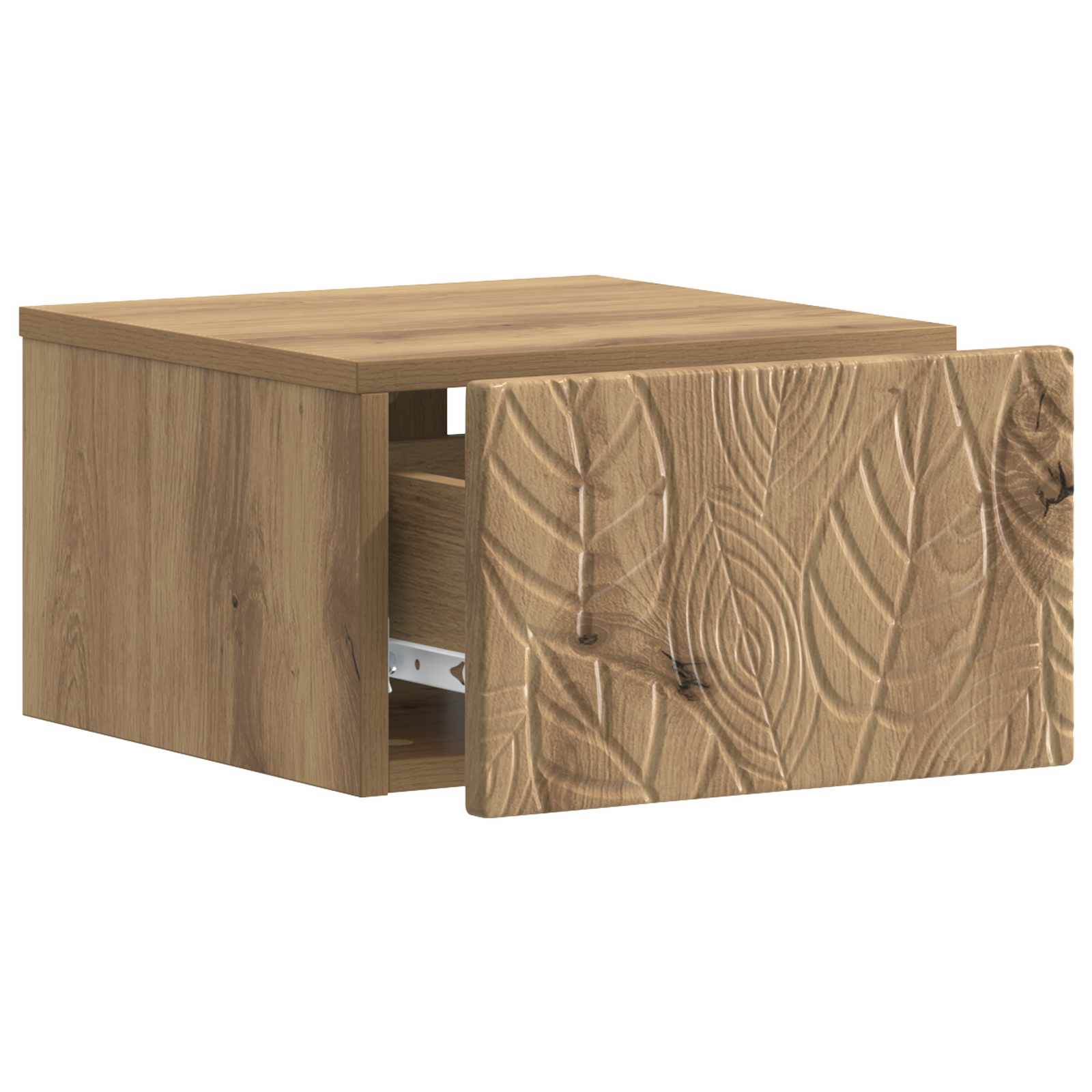 Stolna montirana na zid 2 pcs Hrast artisan 34,5 x 33 x 20 cm