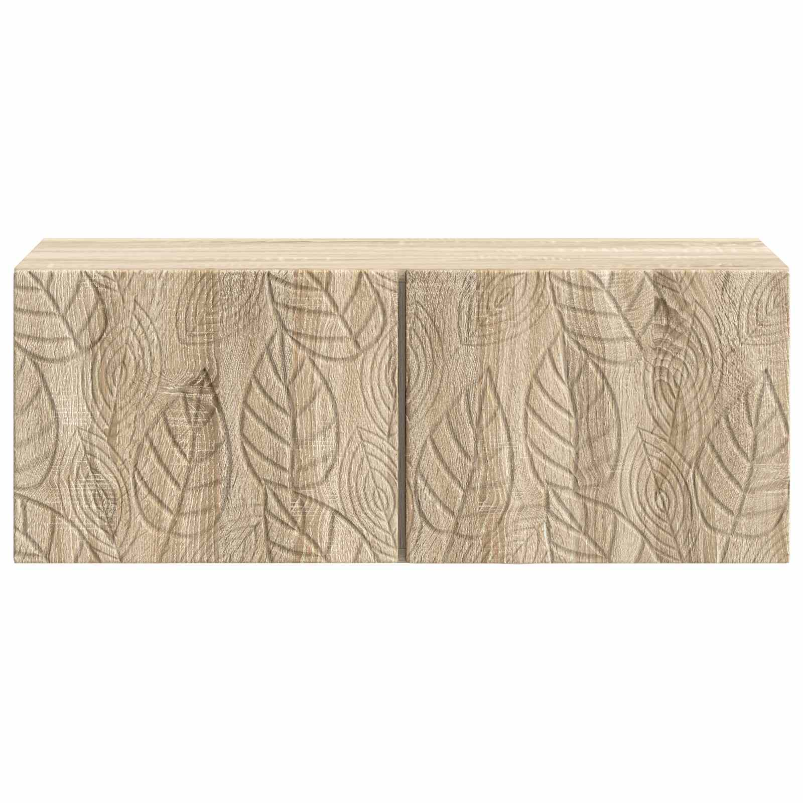 TV ormar za zid 59,5 x 31 cm Hrast sonoma Konstruirano drvo