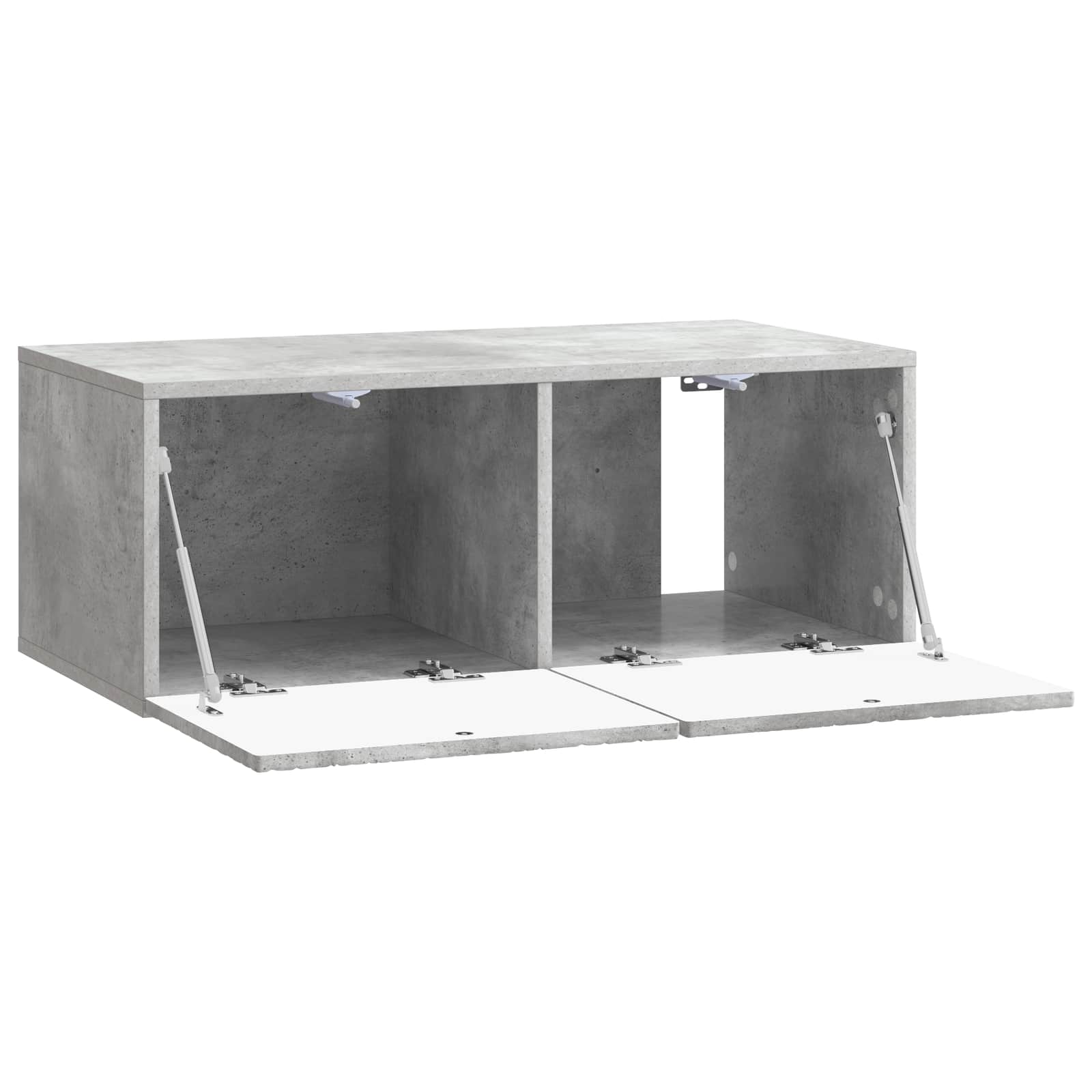 TV ormar za zid 59,5 x 31 cm Betonska siva Konstruirano drvo