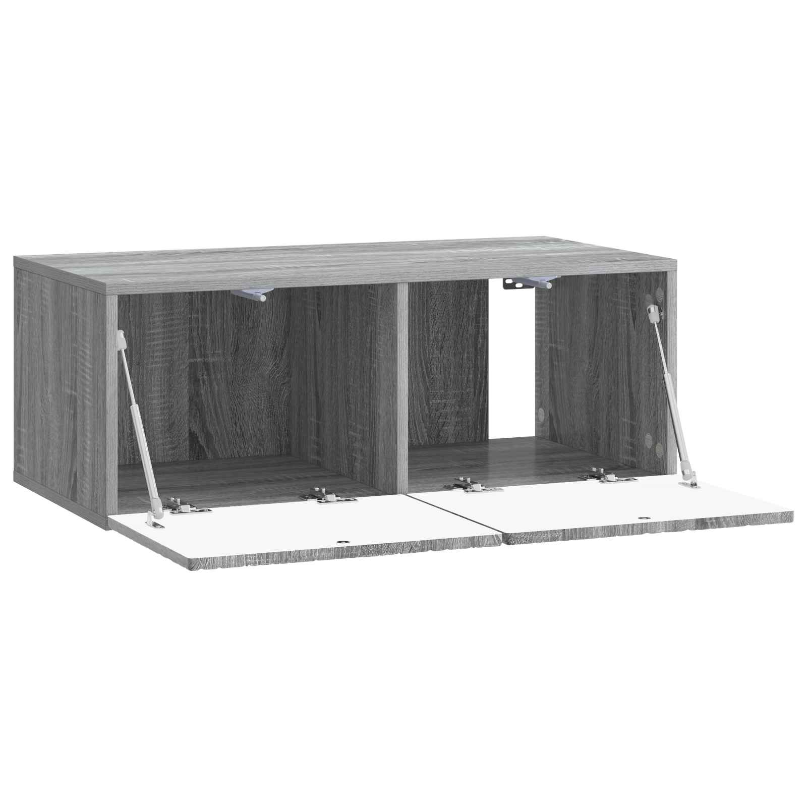 TV ormar za zid 59,5 x 31 cm Siva Sonoma Konstruirano drvo