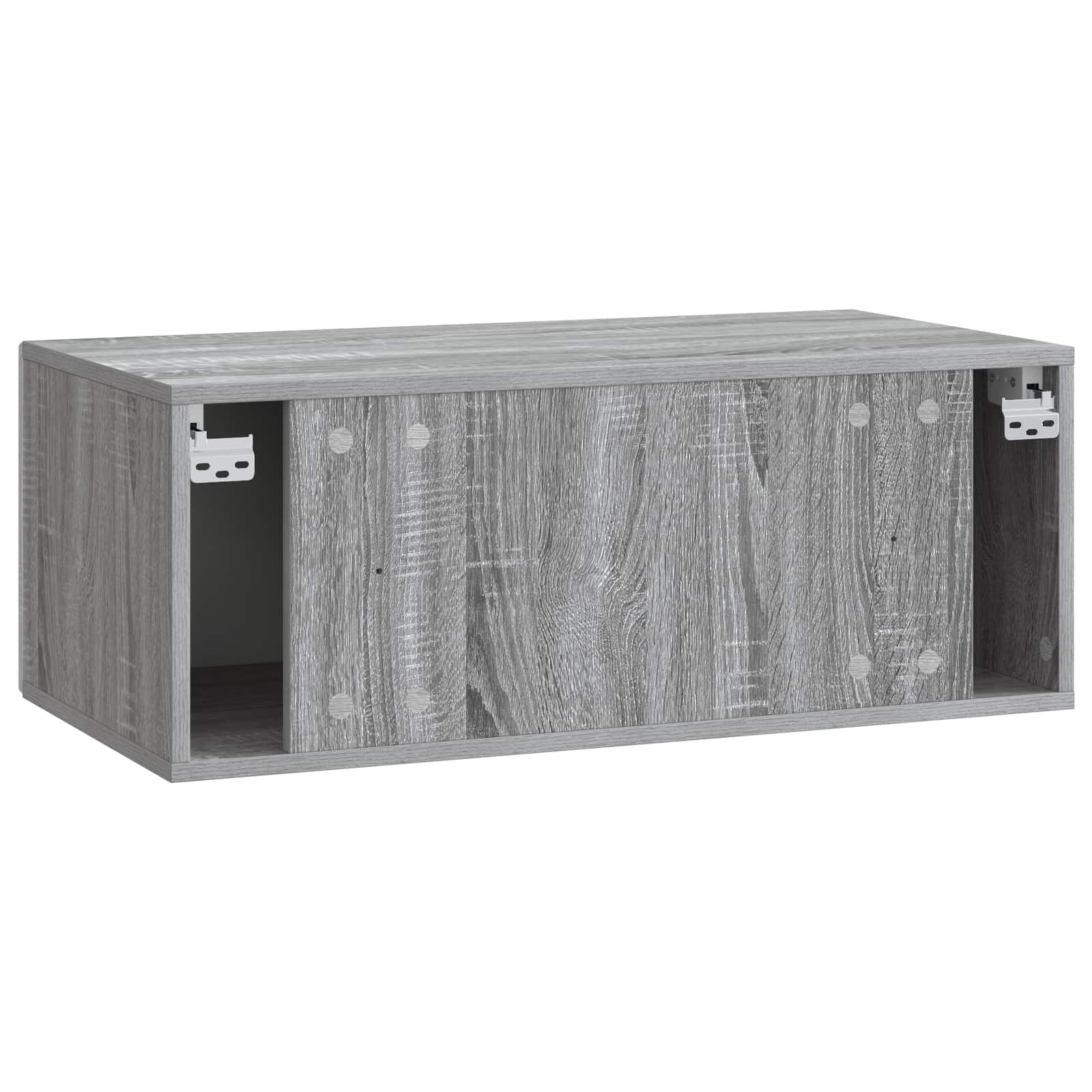 TV ormar za zid 59,5 x 31 cm Siva Sonoma Konstruirano drvo