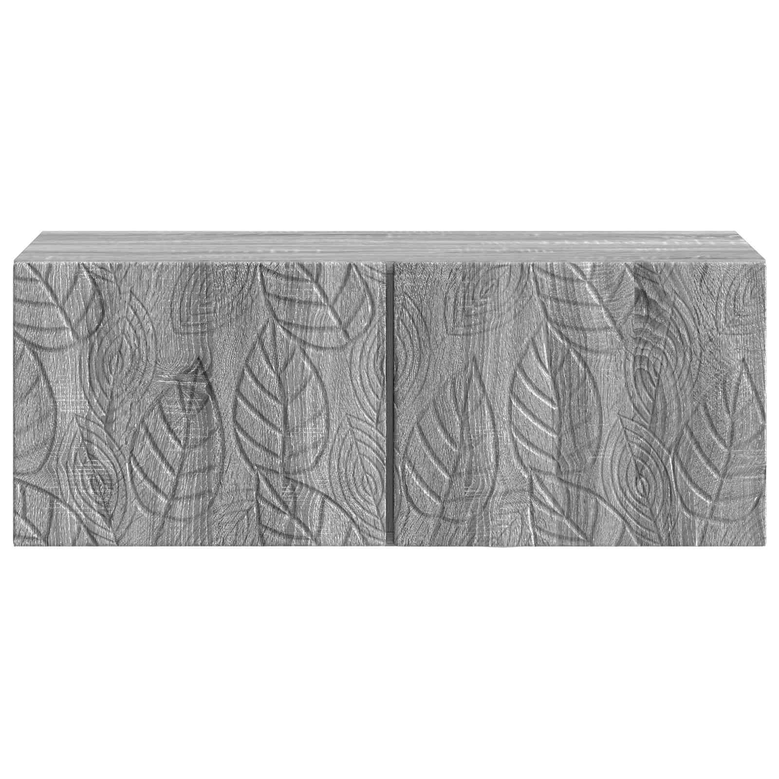 TV ormar za zid 59,5 x 31 cm Siva Sonoma Konstruirano drvo