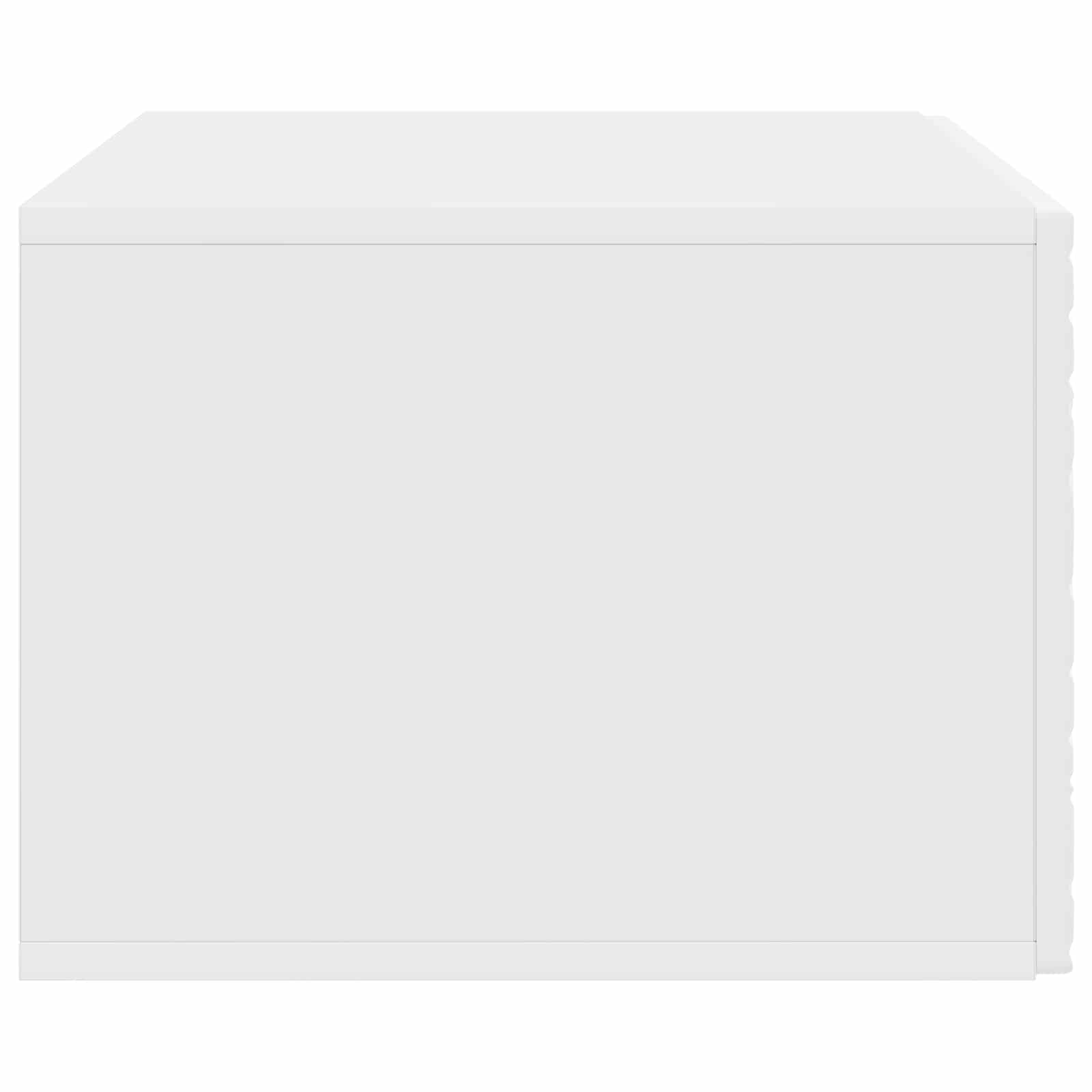 TV ormar za zid 78,5 x 31 cm Bijela Konstruirano drvo Zidne