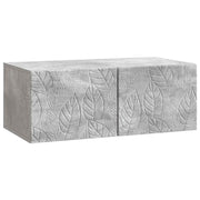 TV ormar za zid 78,5 x 31 cm Betonska siva Konstruirano drvo