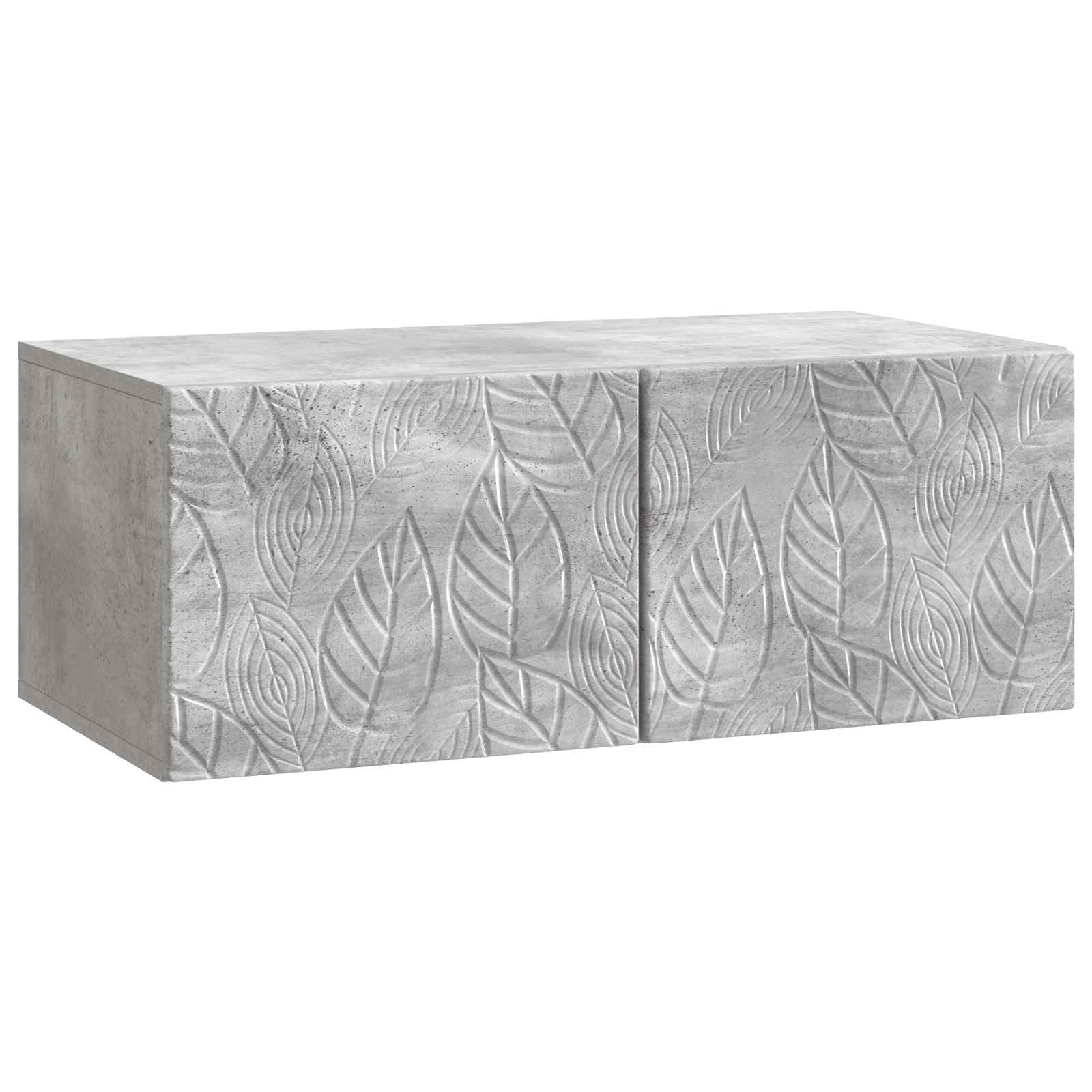 TV ormar za zid 78,5 x 31 cm Betonska siva Konstruirano drvo