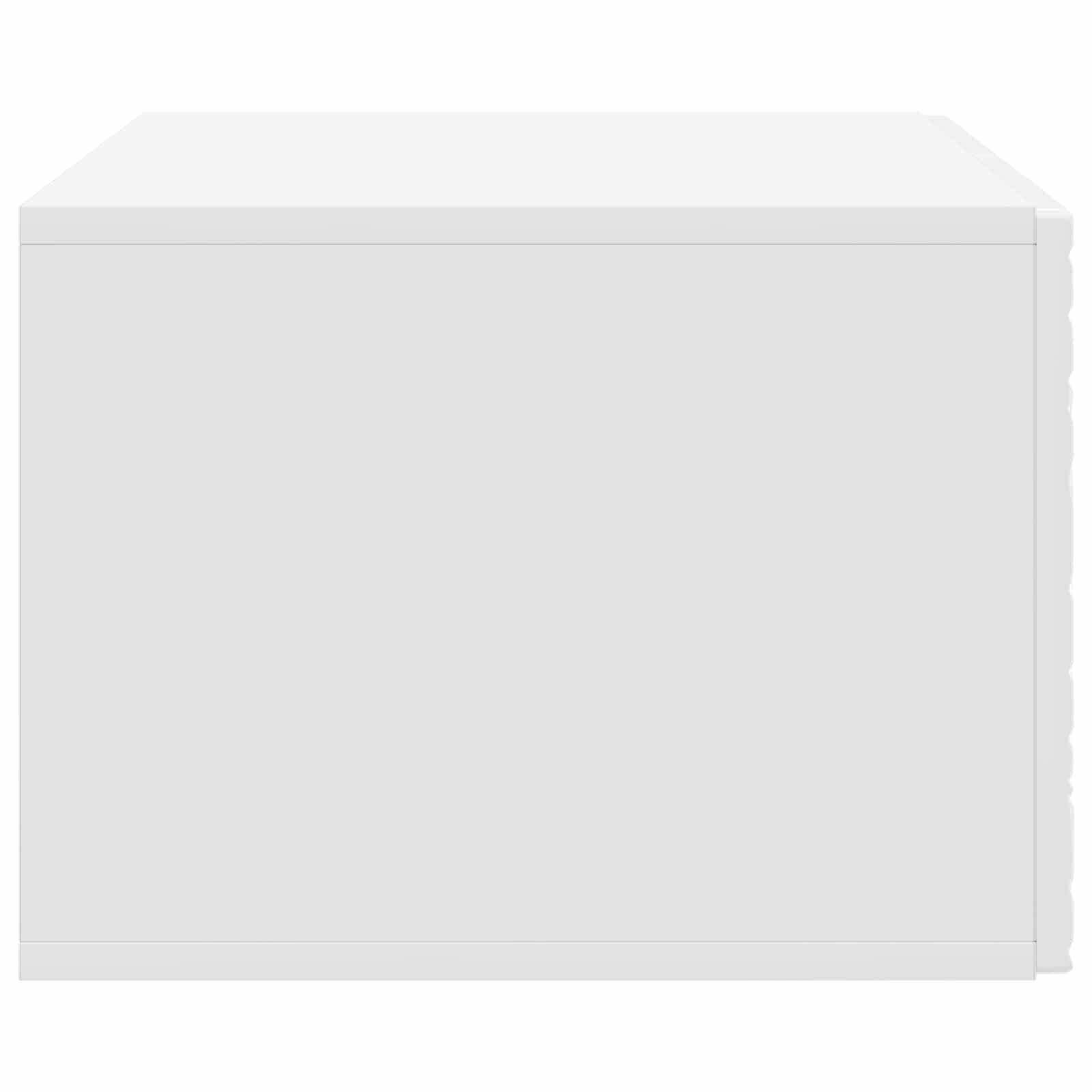 TV ormar za zid 78,5 x 31 cm Bijela visokog sjaja